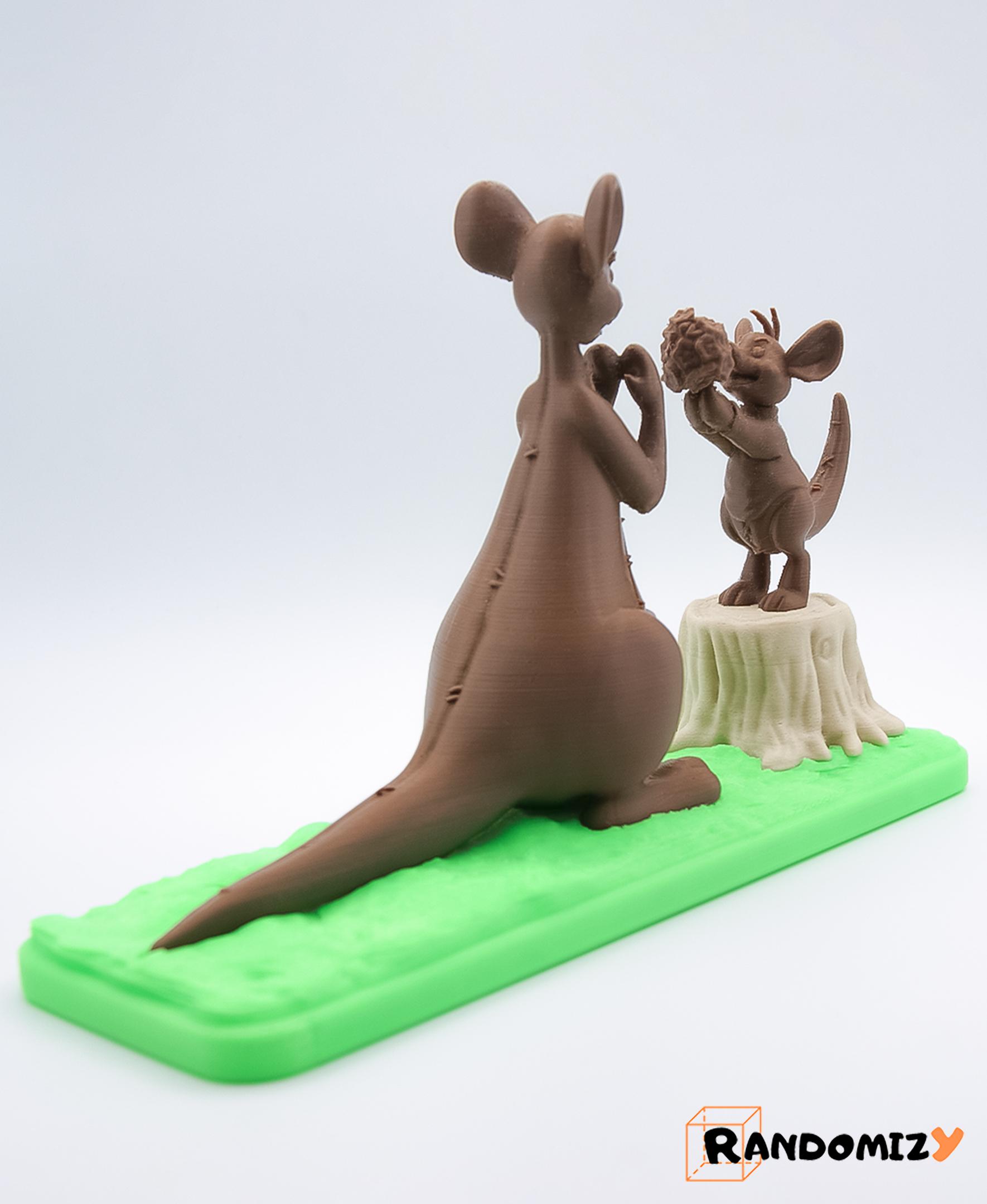 Kanga and Roo (Fanart) 3d model