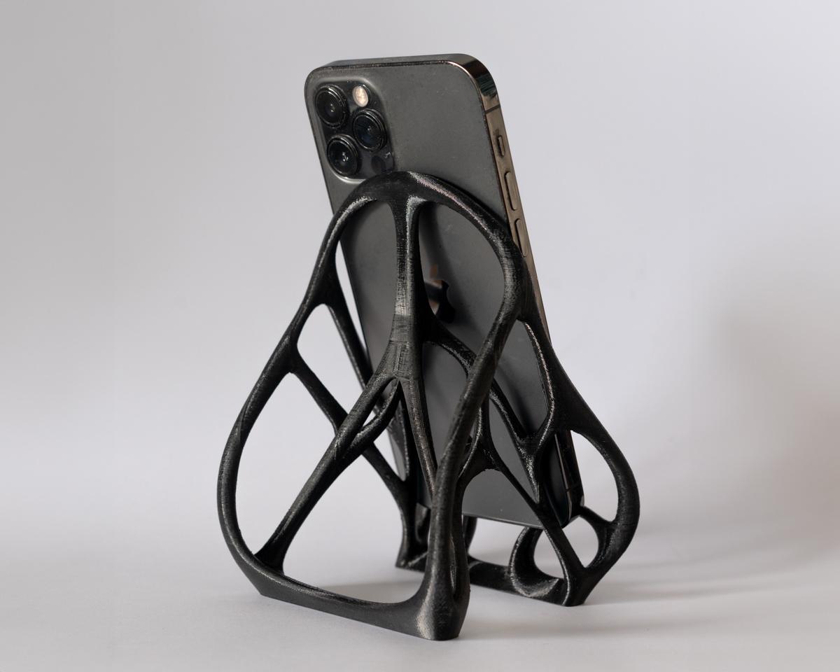 Organic Phone Stand 3d model