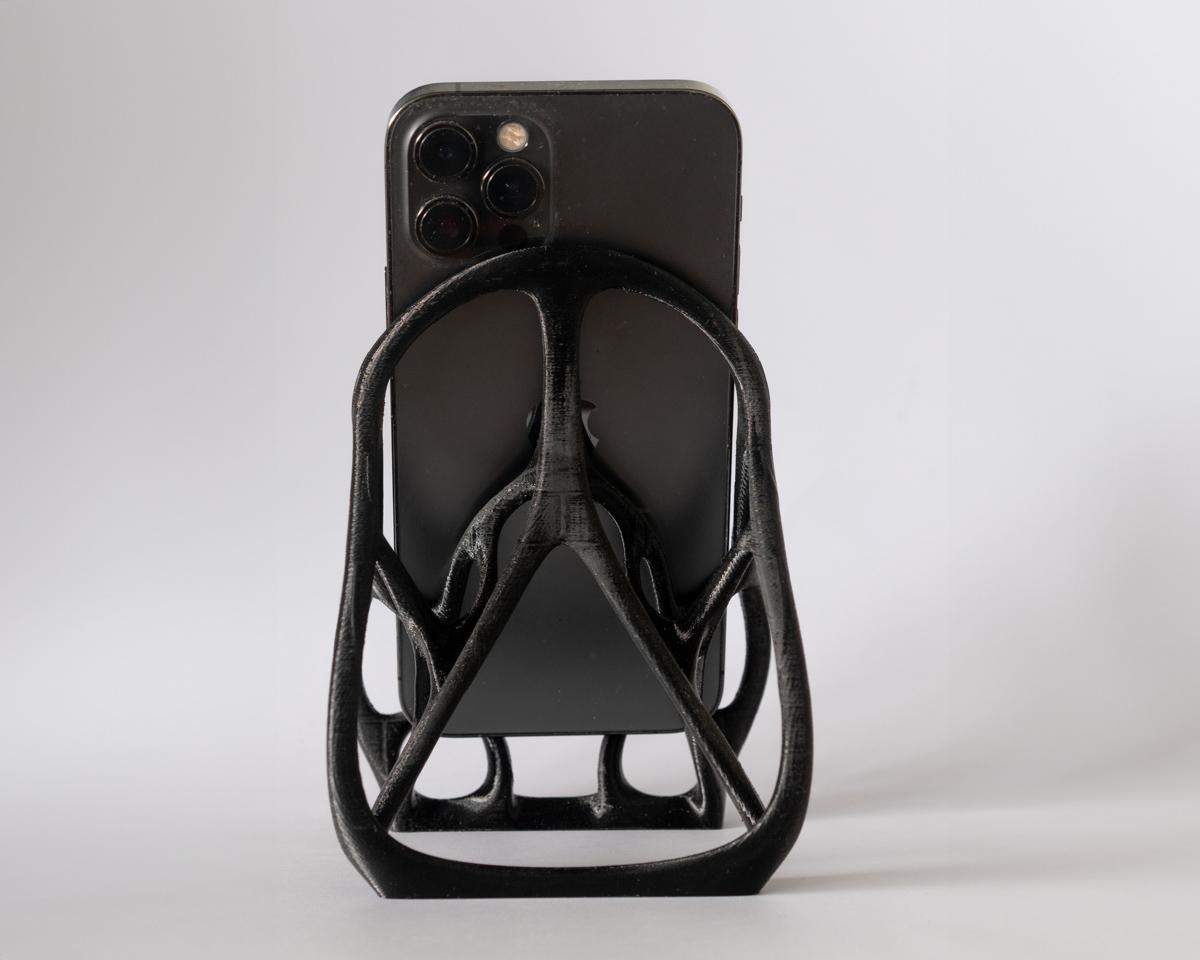 Organic Phone Stand 3d model