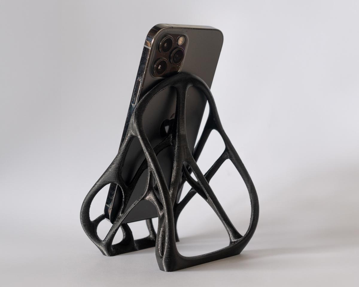 Organic Phone Stand 3d model