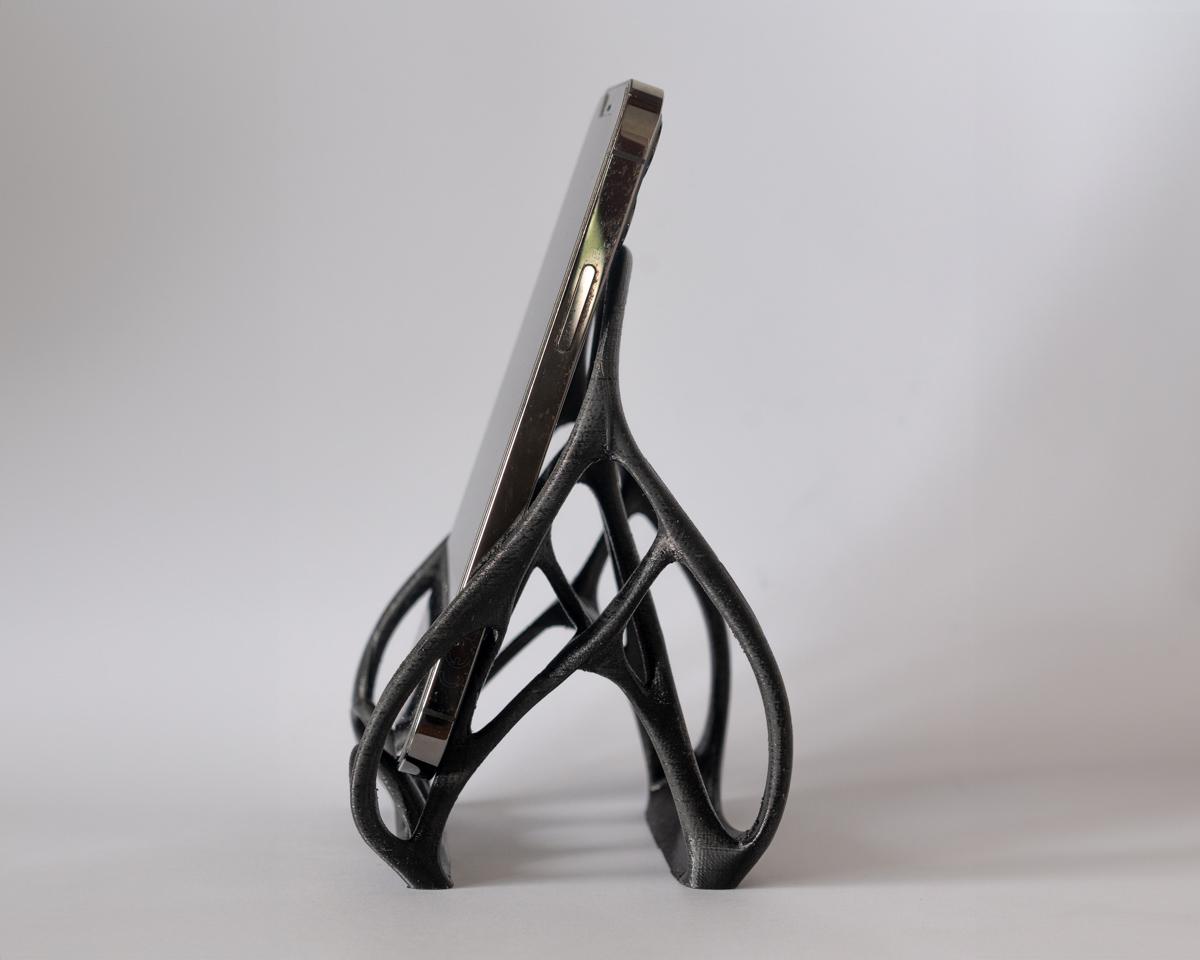 Organic Phone Stand 3d model