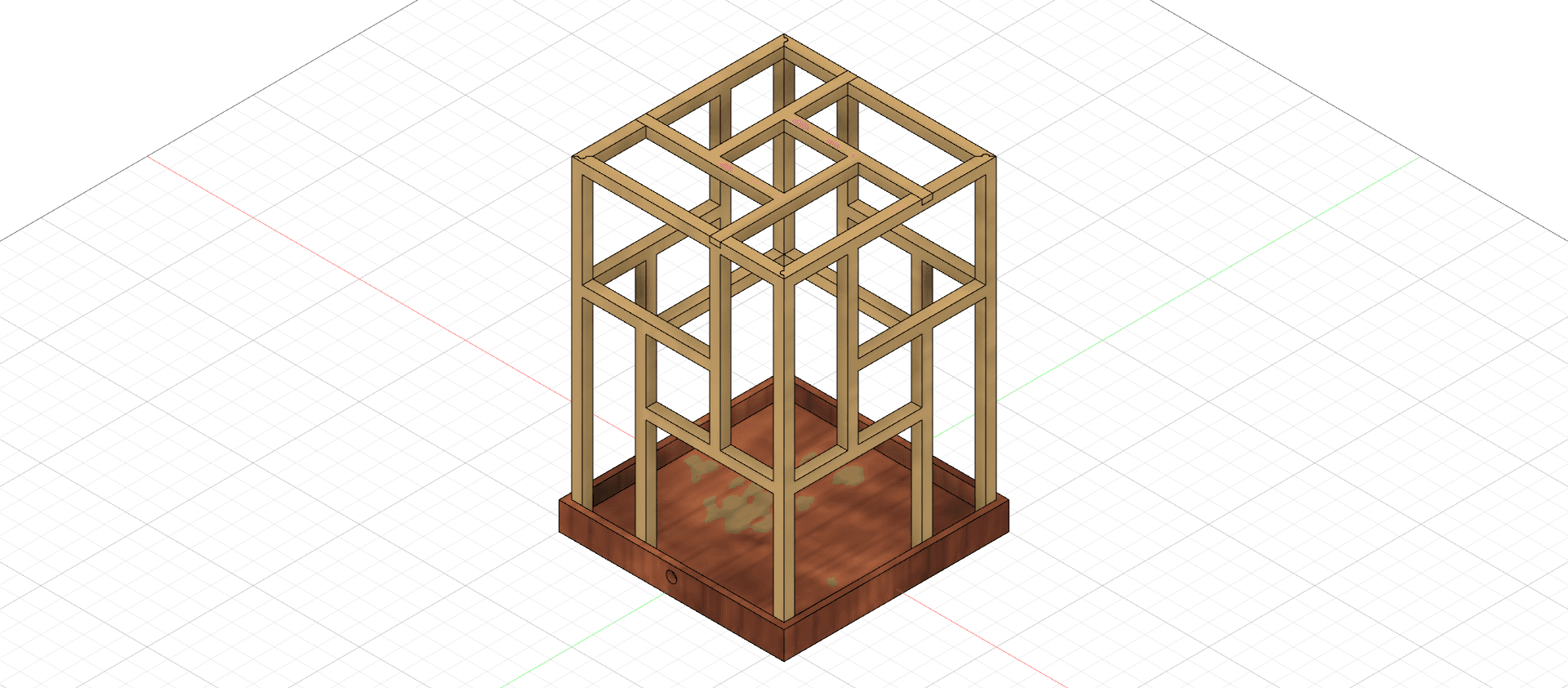 Japanese Table Lamp 3d model