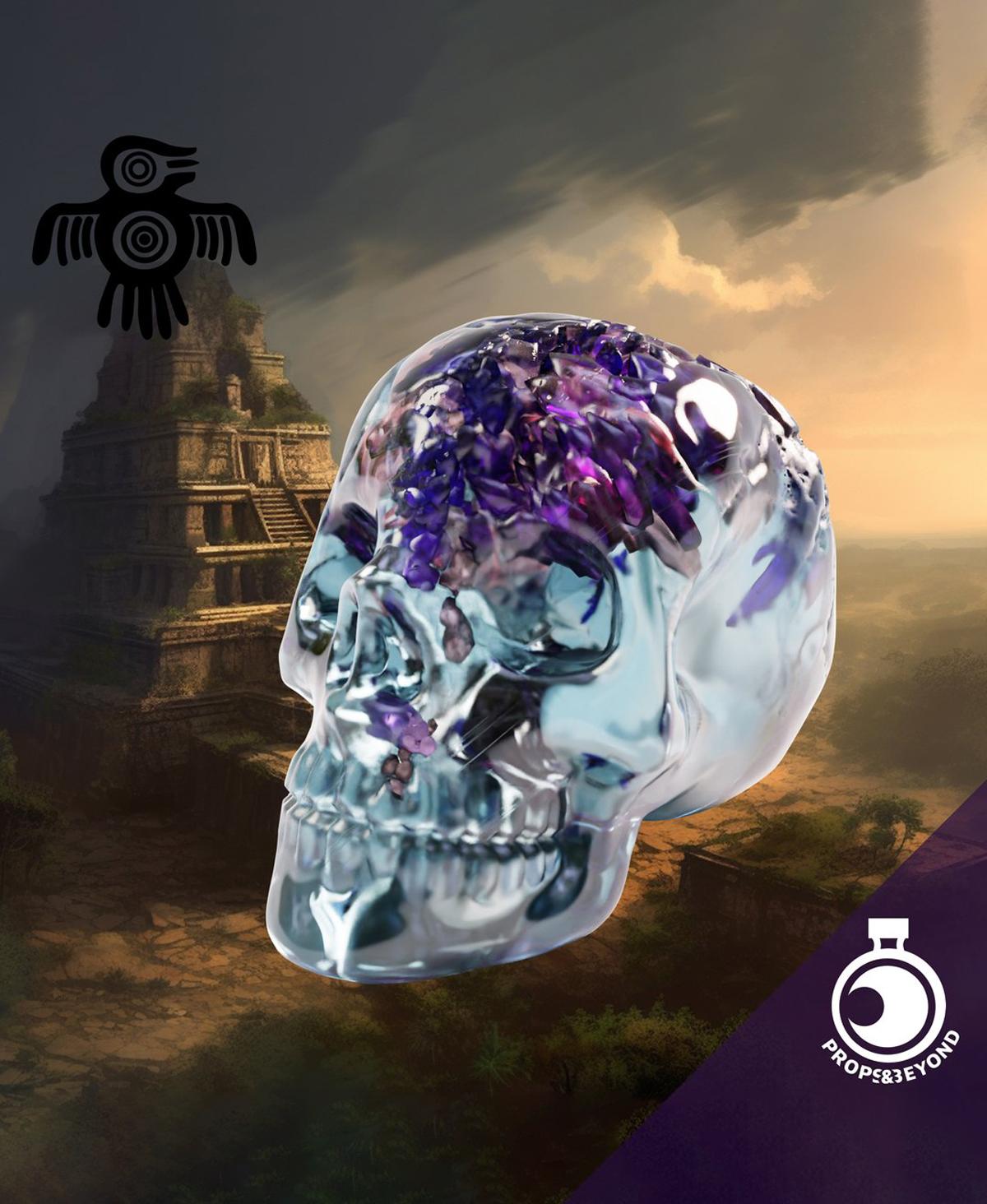 Crystal Skull 3d model