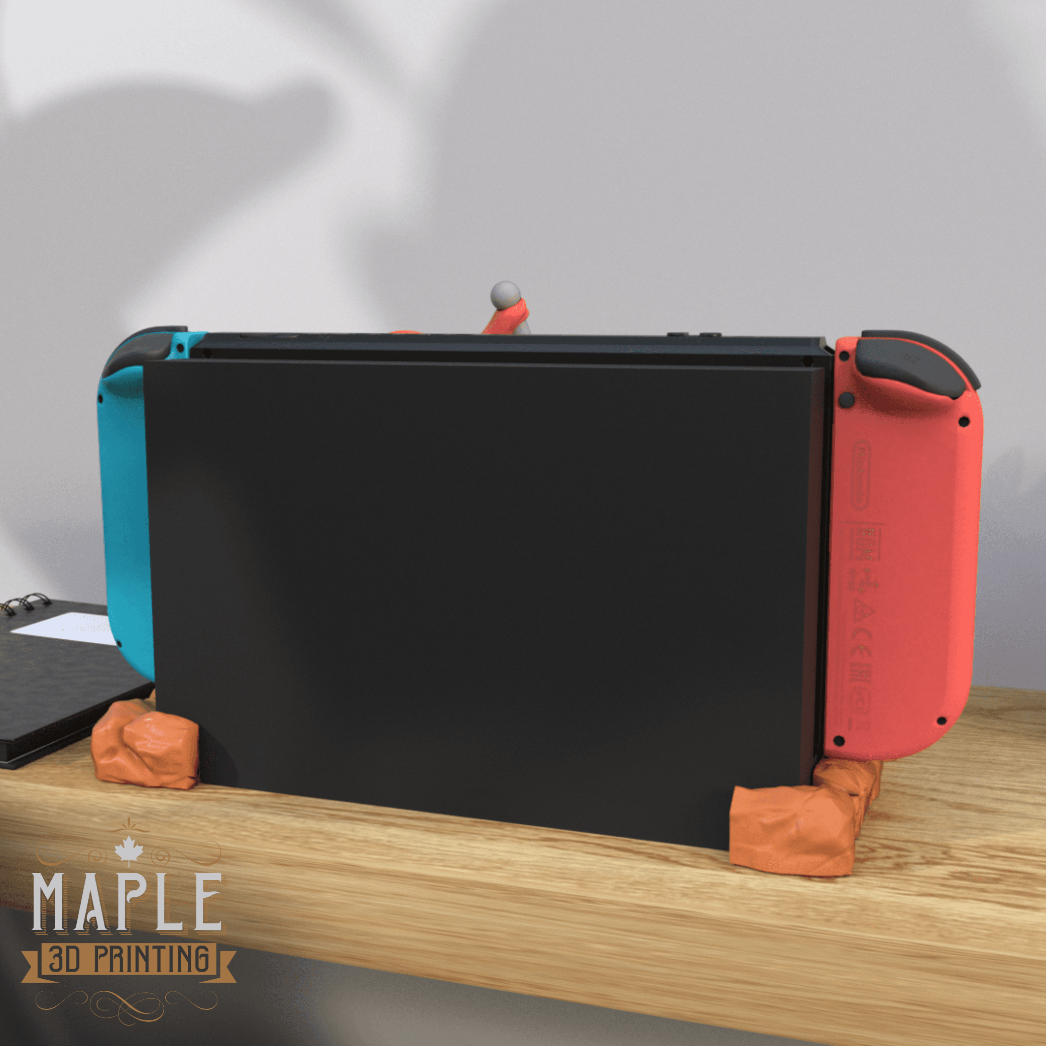 Nintendo Switch Dock - Squirtle Squad - Pokemon - Original/OLED 3d model