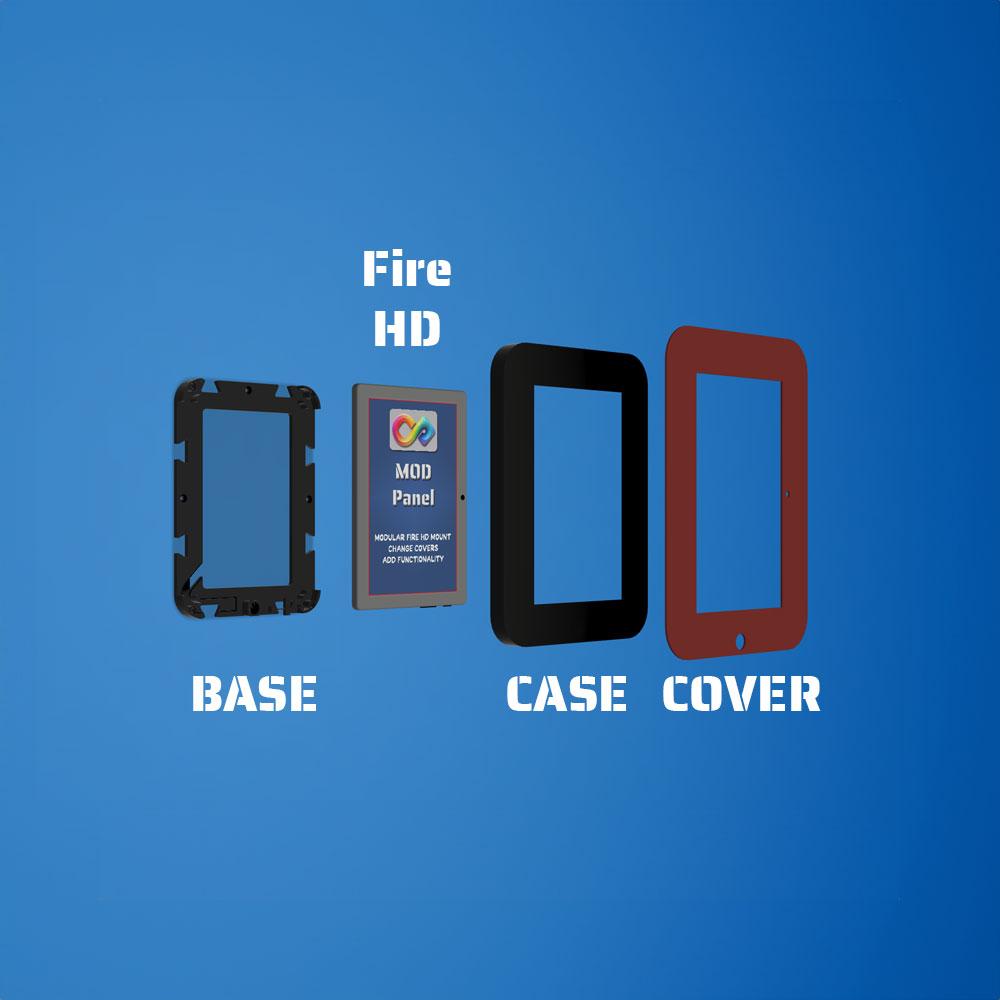 MOD Panel - Modular Fire HD 8 Wall Mount 3d model