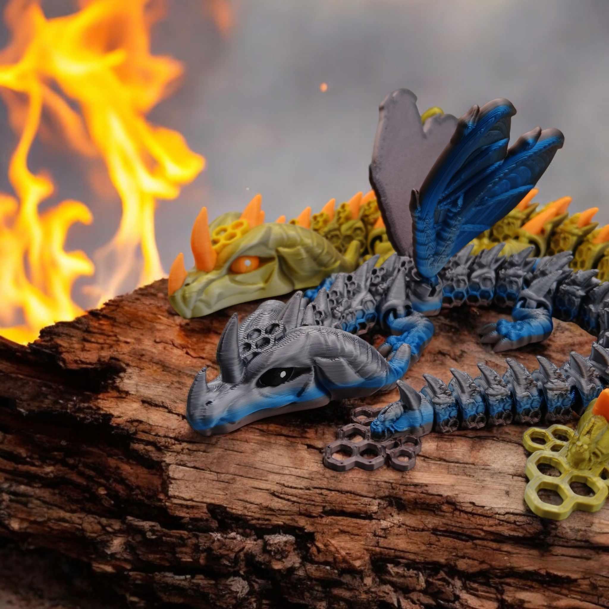 Honeycomb Hive Dragon 3d model