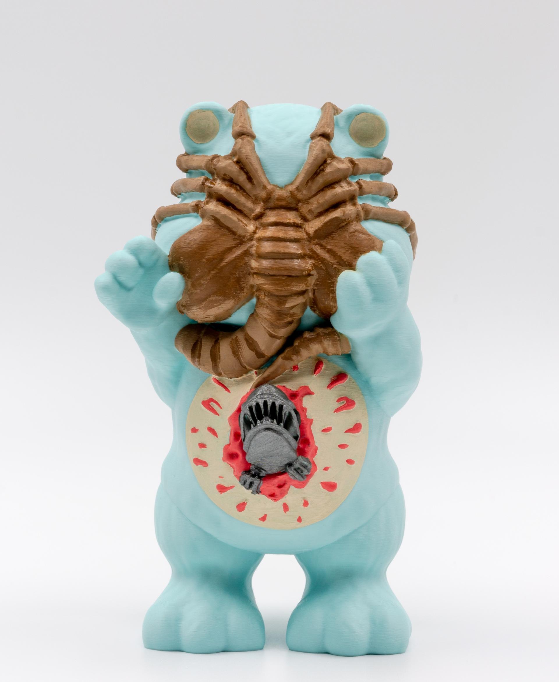 ALIEN FACEHUGGER BEAR 3d model