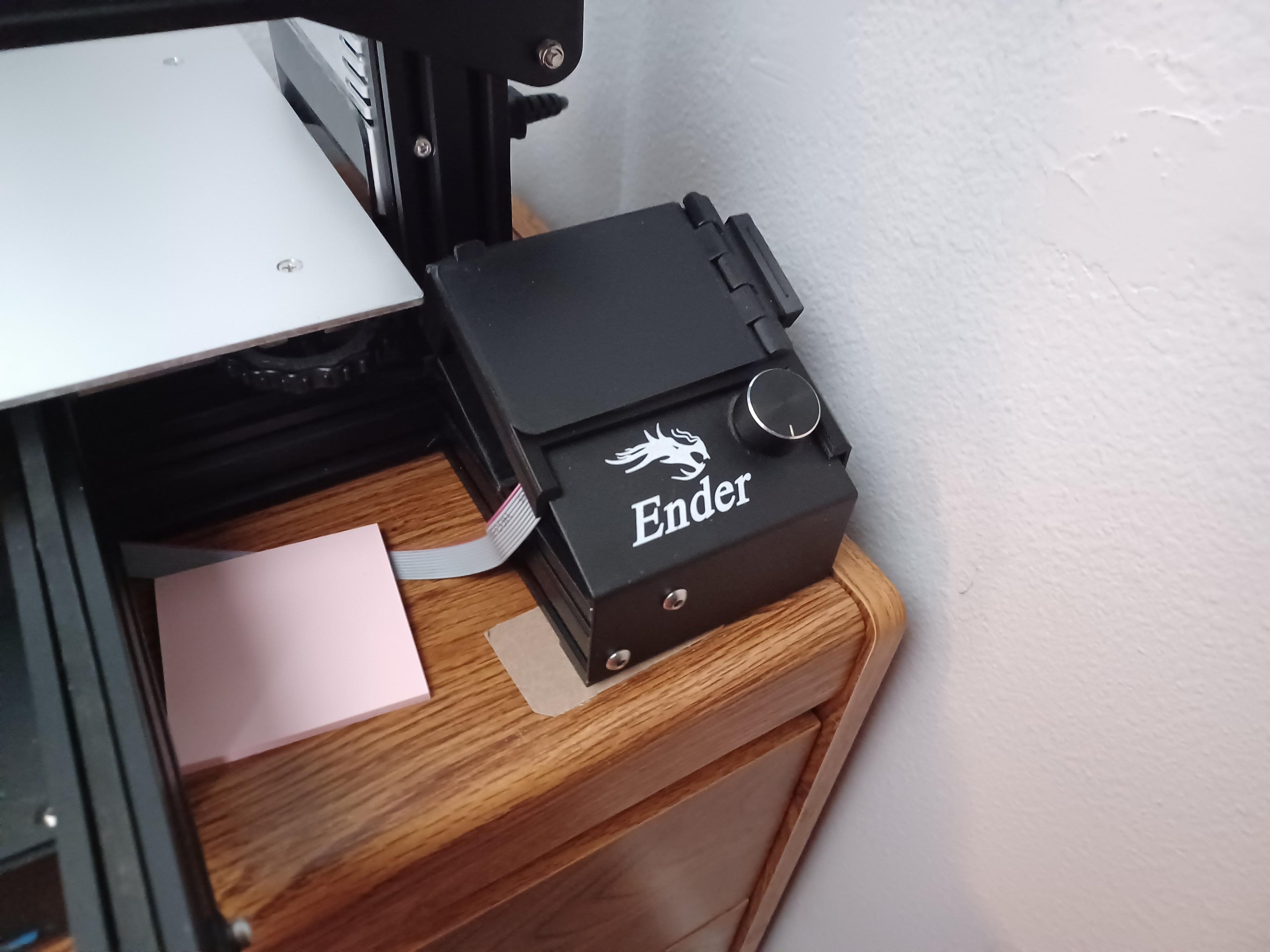 Ender 3 Screen cover and case 3d model