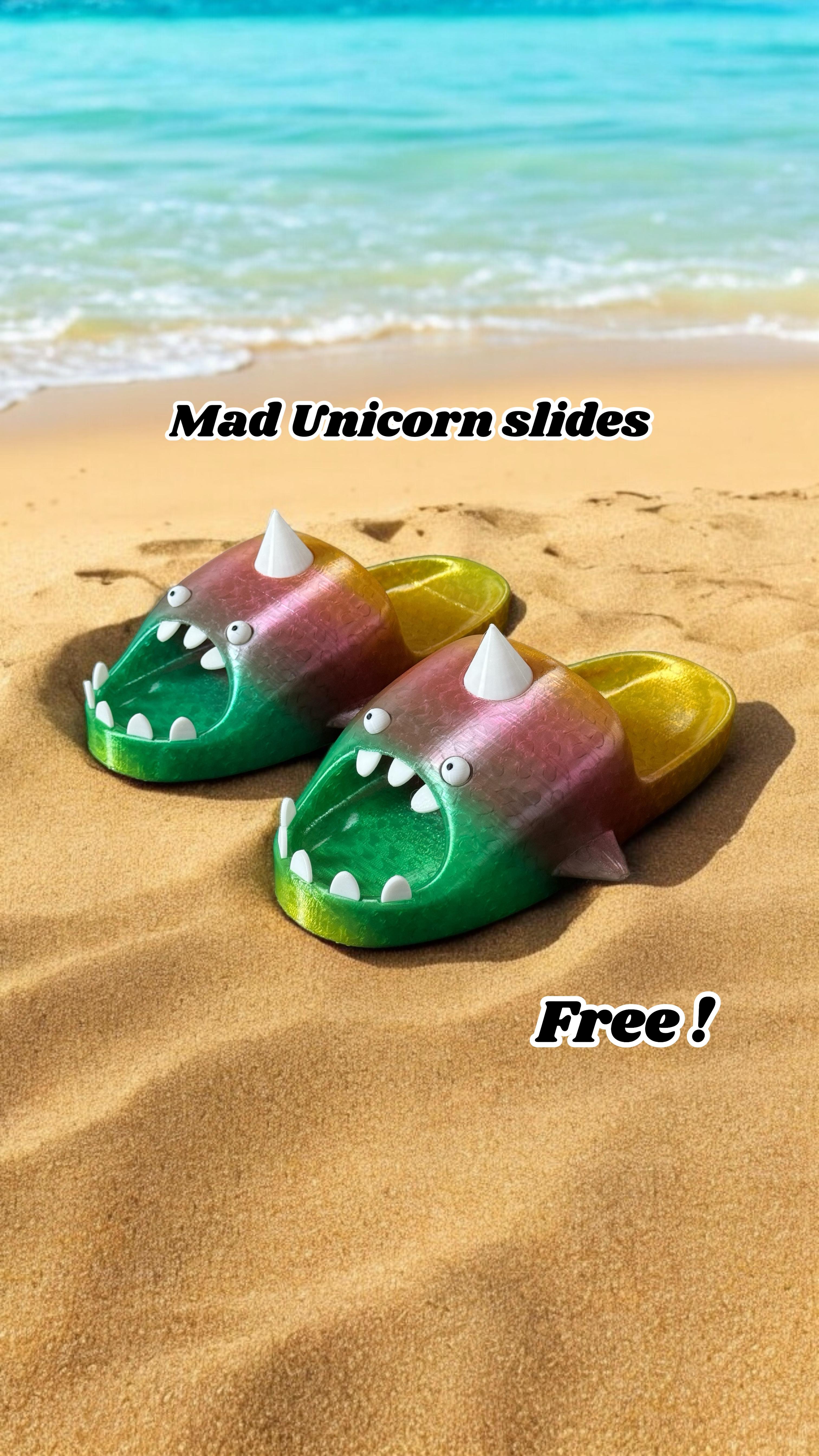 Mad Unicorn slides 3d model