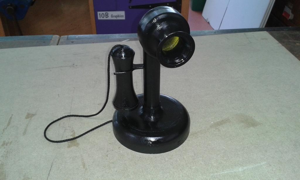 Candlestick Phone 3d model