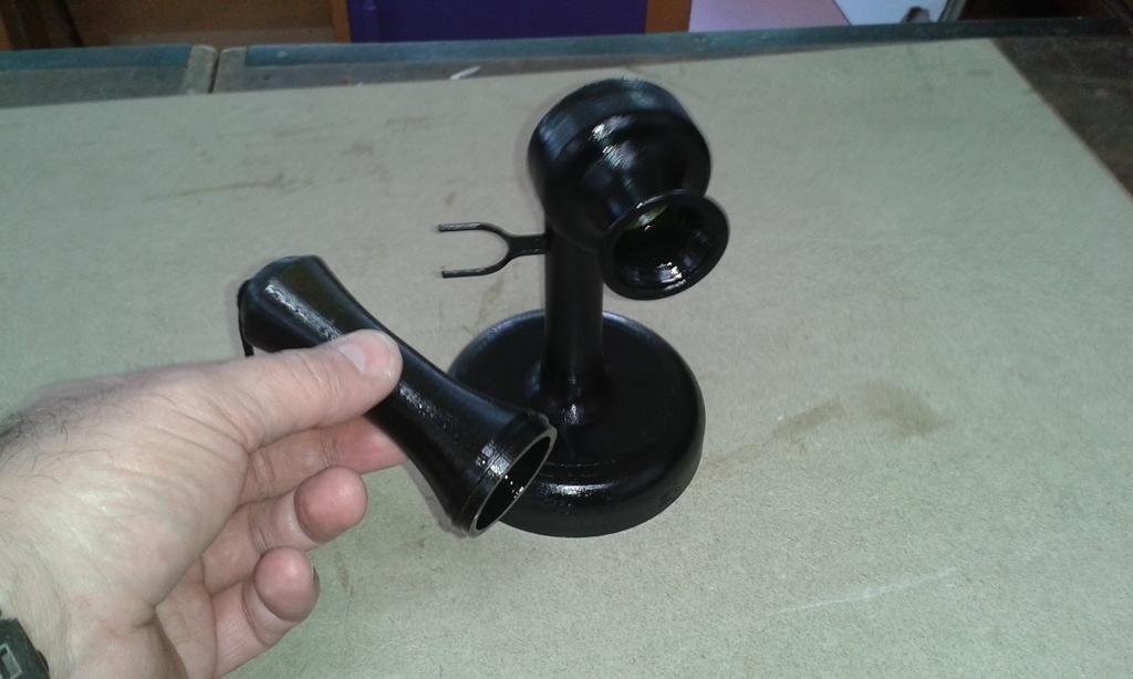 Candlestick Phone 3d model