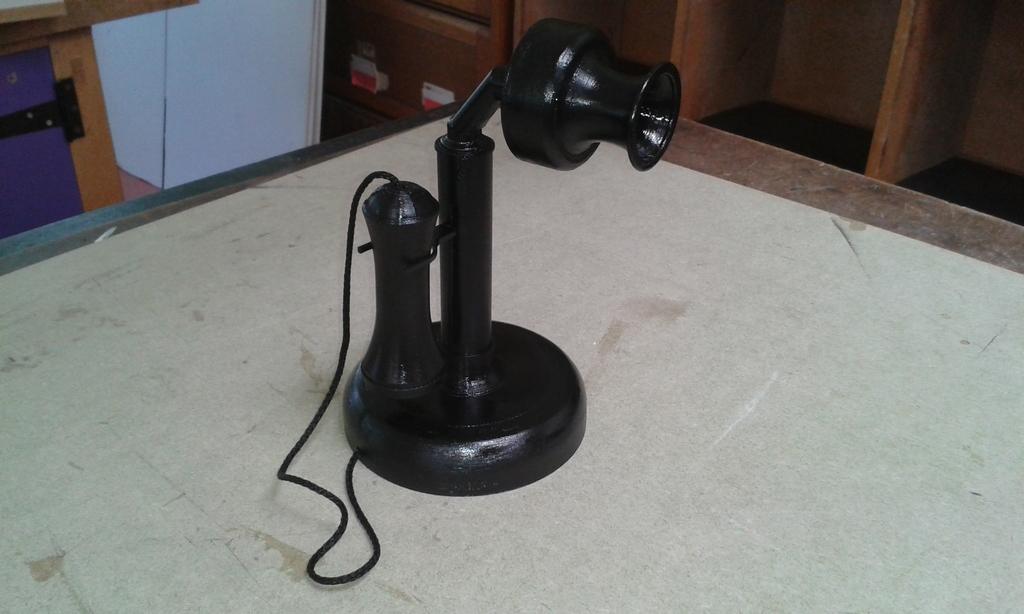 Candlestick Phone 3d model