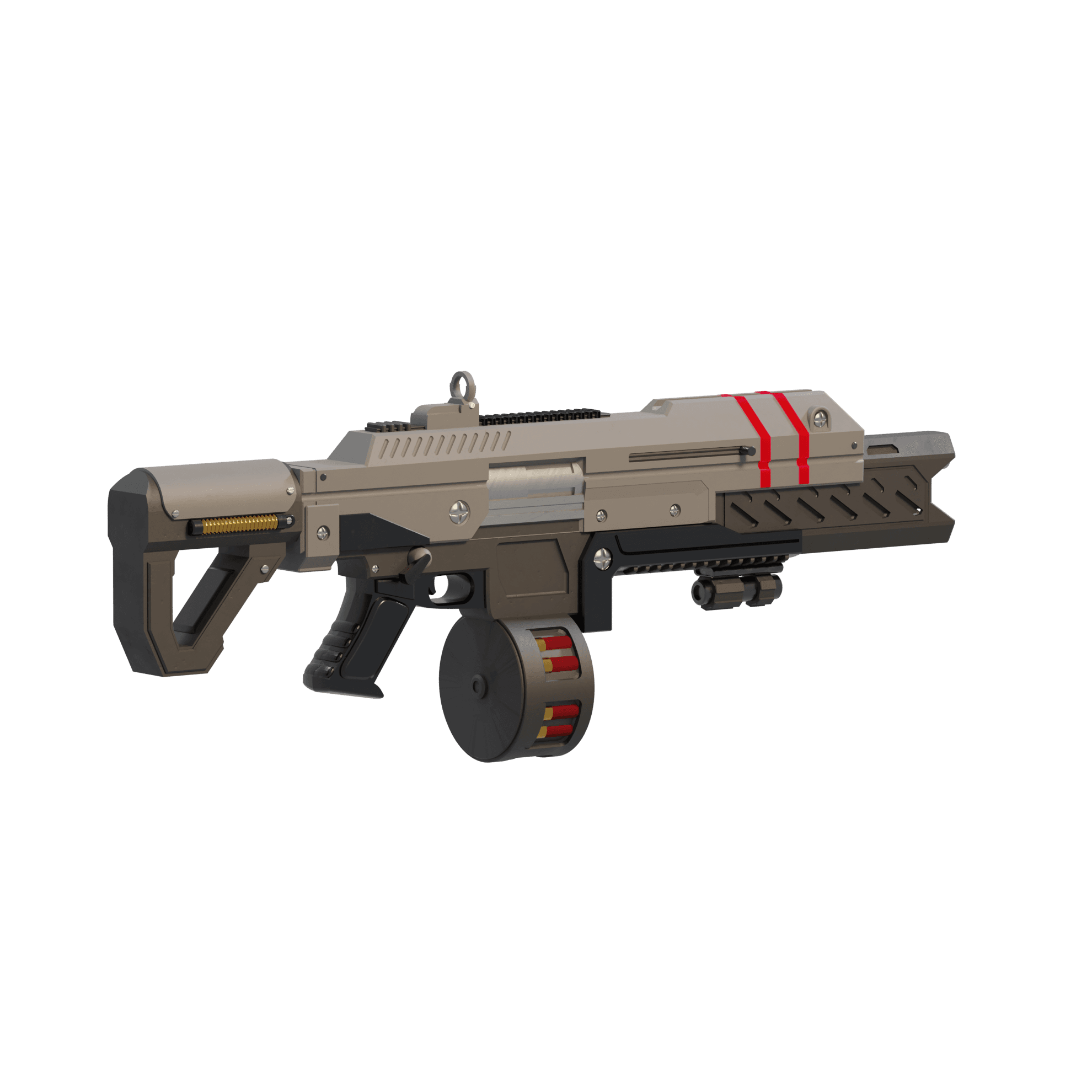 Helldivers SG-225SP Breaker Spray  & Pray 3d model