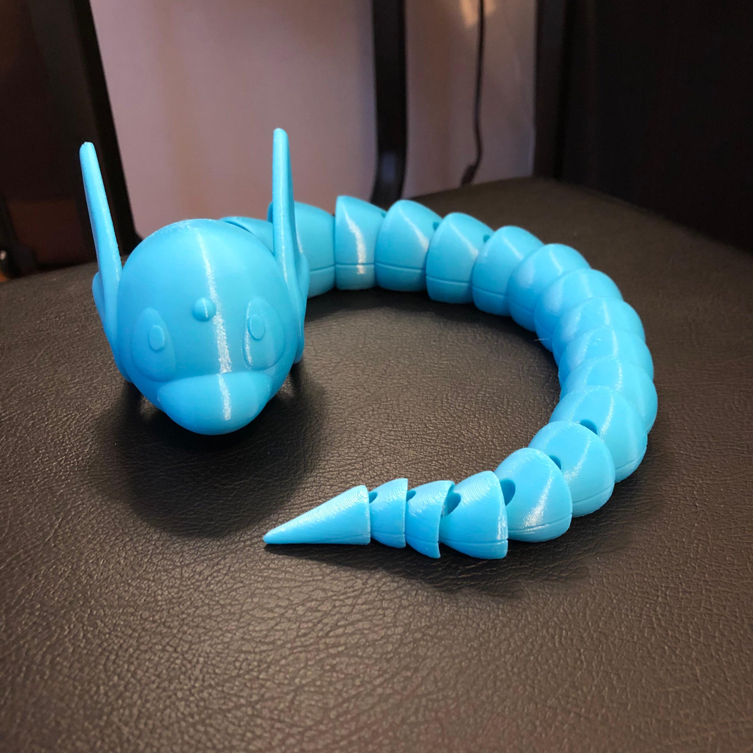 Dratini (Pokemon)- Print-In-Place Flexi 3d model