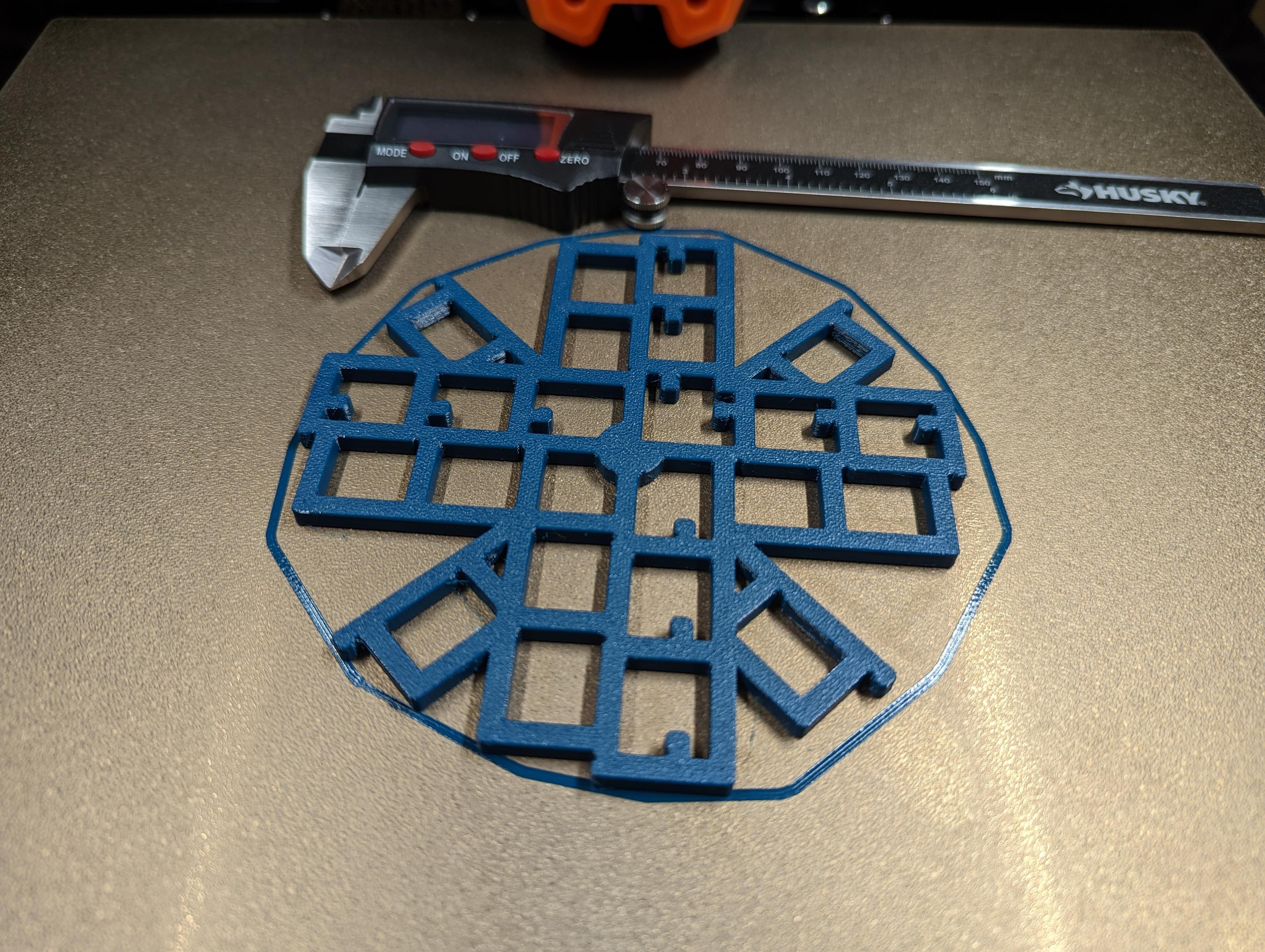 Calistar (formerly Fleur de Cali) - Open source printer size and skew calibration 3d model