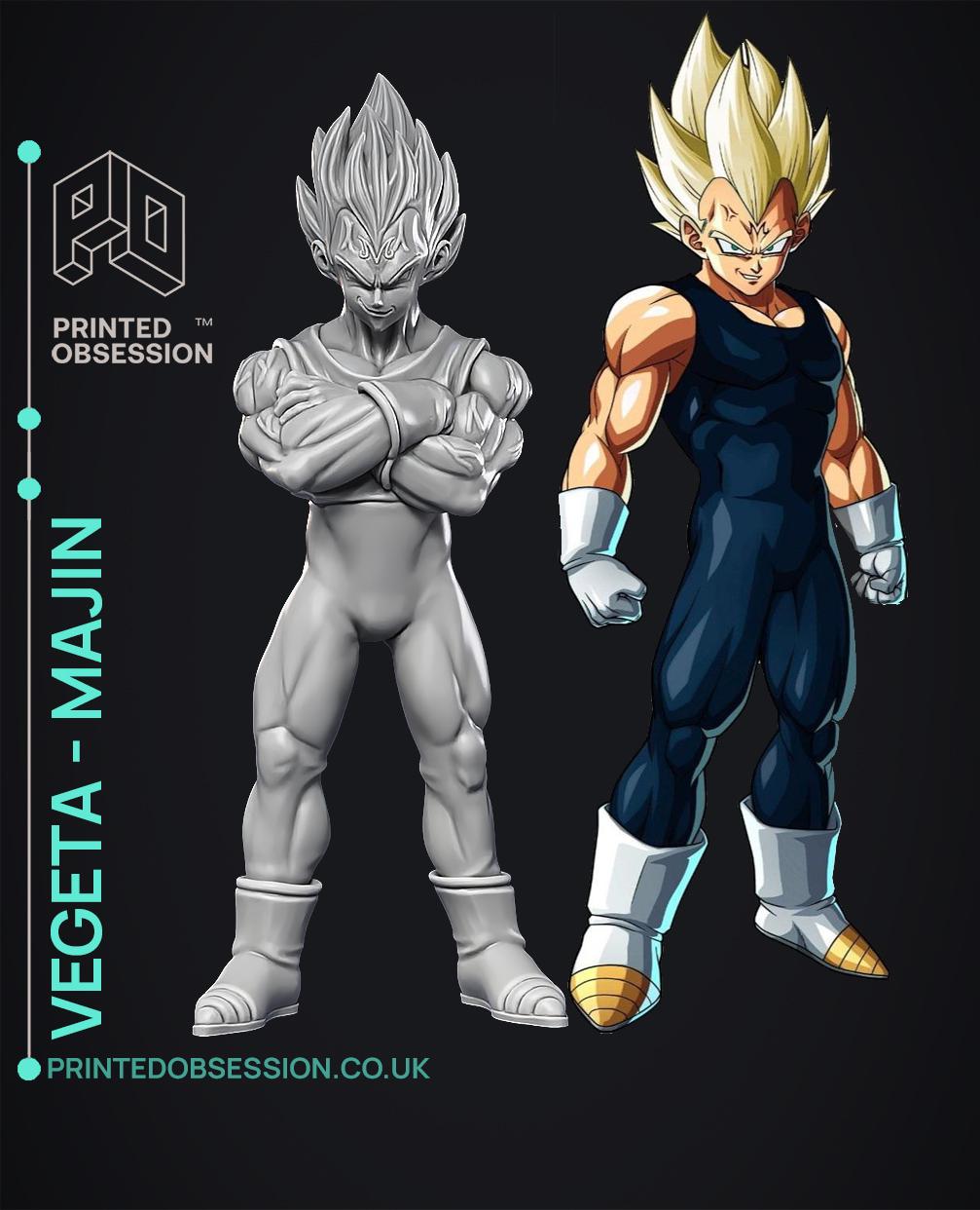 Vegeta - Majin - Dragon Ball Z - Fan Art 3d model