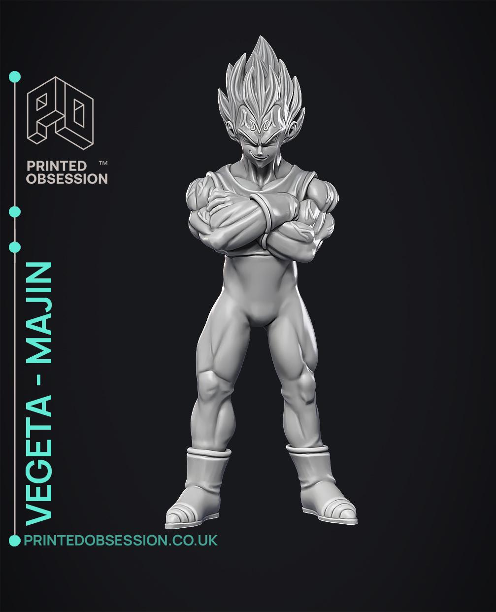 Vegeta - Majin - Dragon Ball Z - Fan Art 3d model