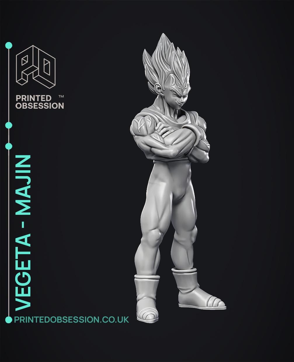Vegeta - Majin - Dragon Ball Z - Fan Art 3d model