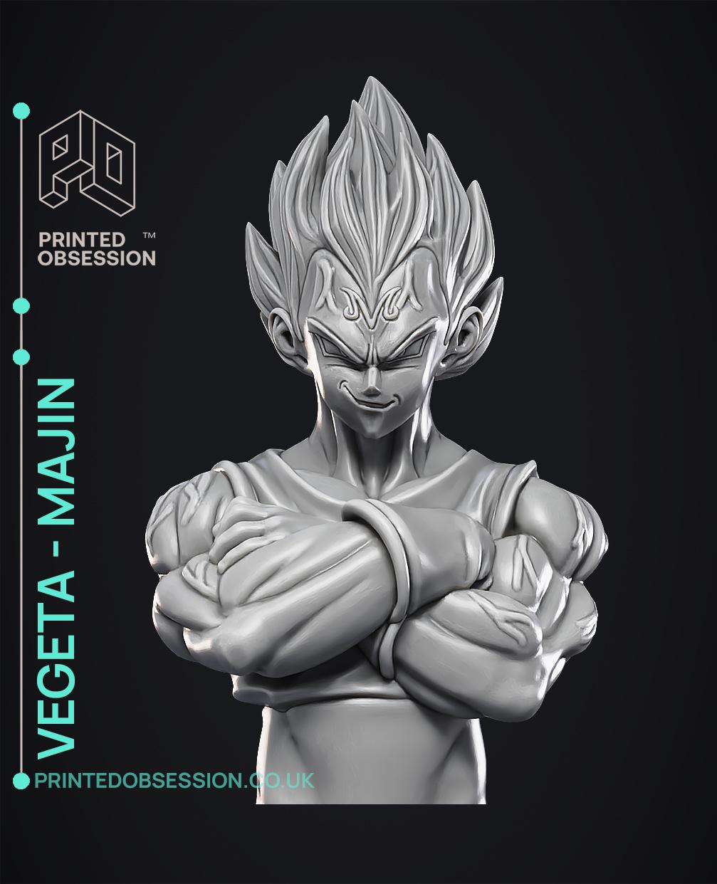 Vegeta - Majin - Dragon Ball Z - Fan Art 3d model