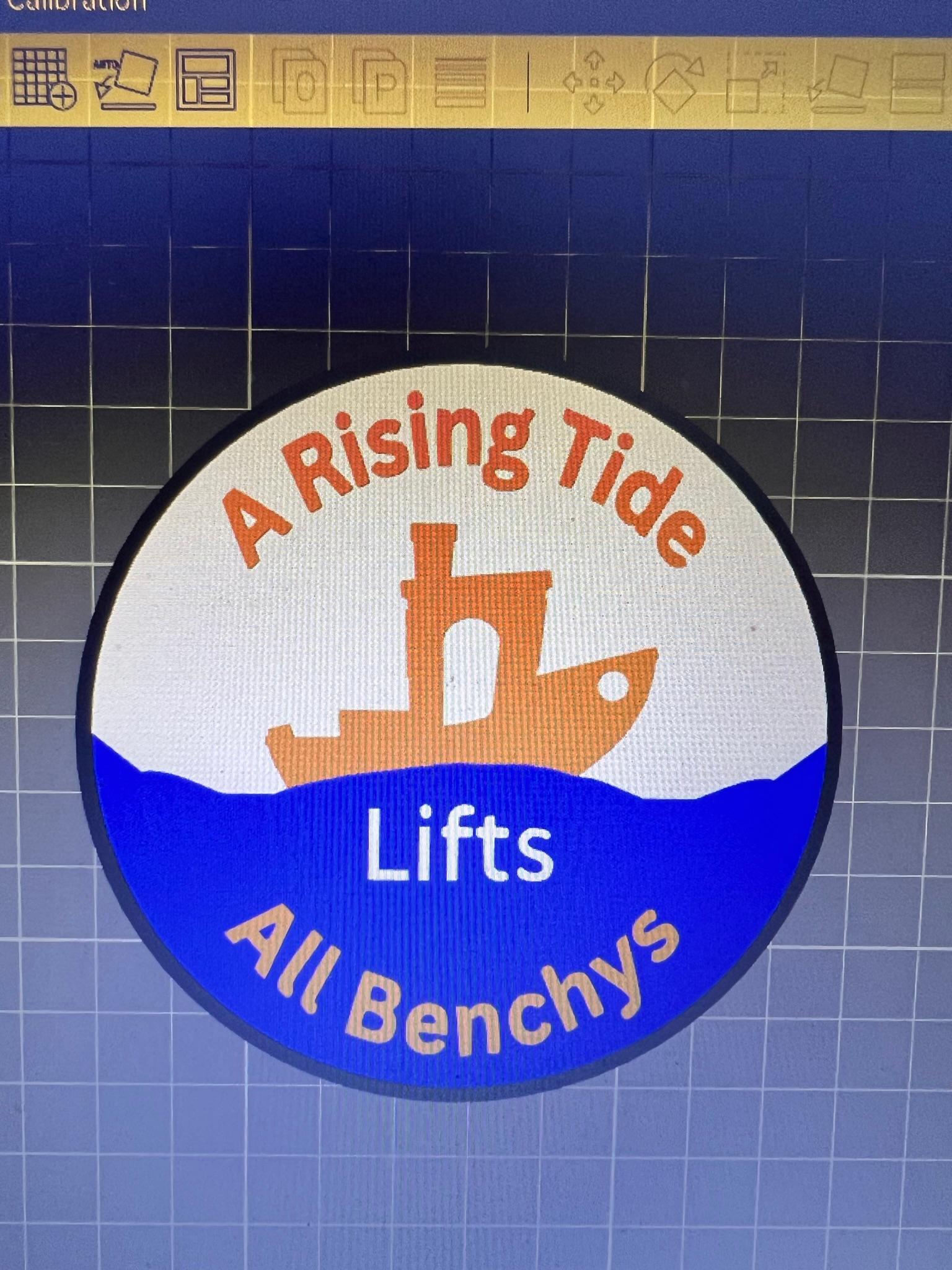 A Rising Tide Maker Coin 3d model