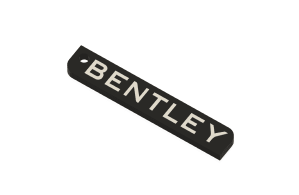 Keychain: Bentley III 3d model