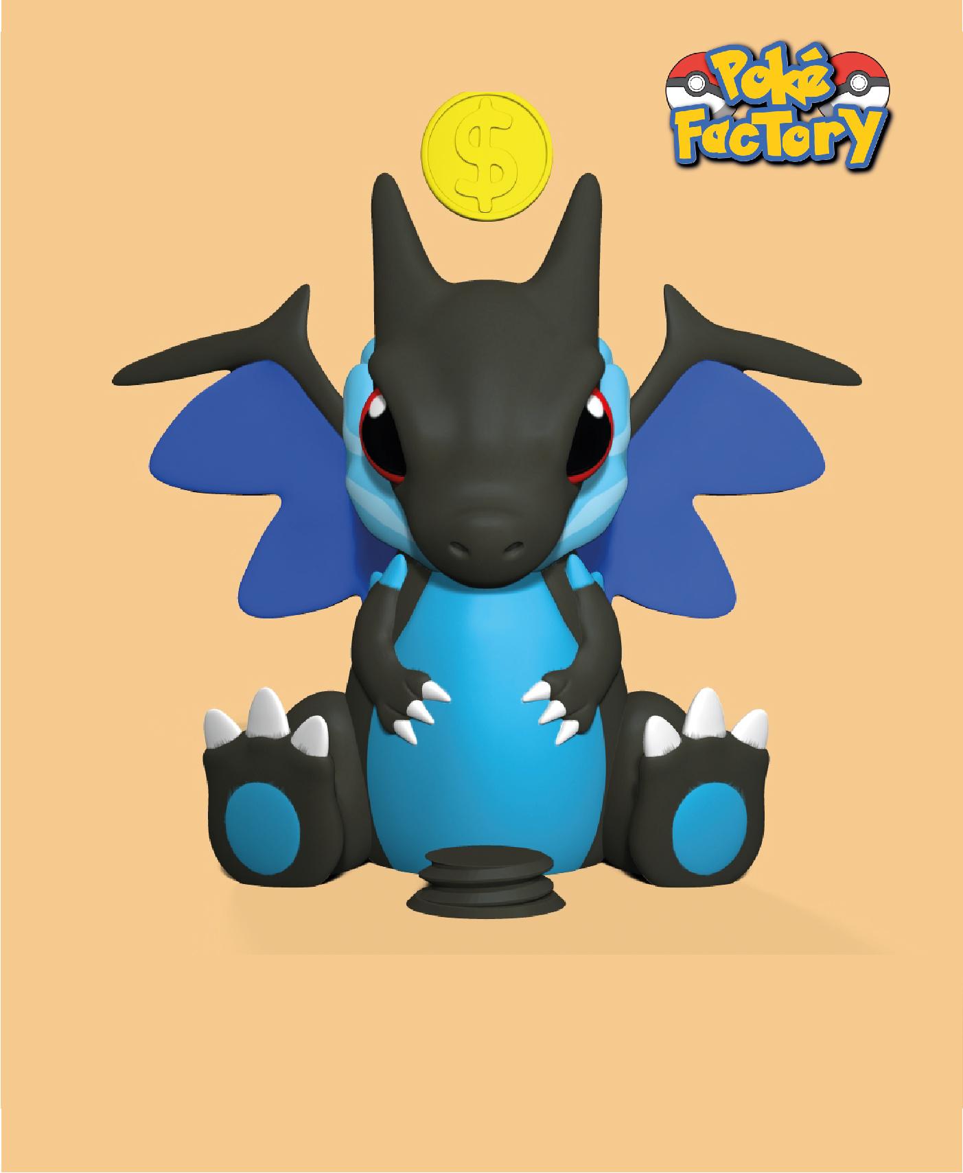 CHARIZARD X CHIBI 3d model