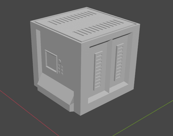 Star Wars Shatterpoint Terrain 3d model