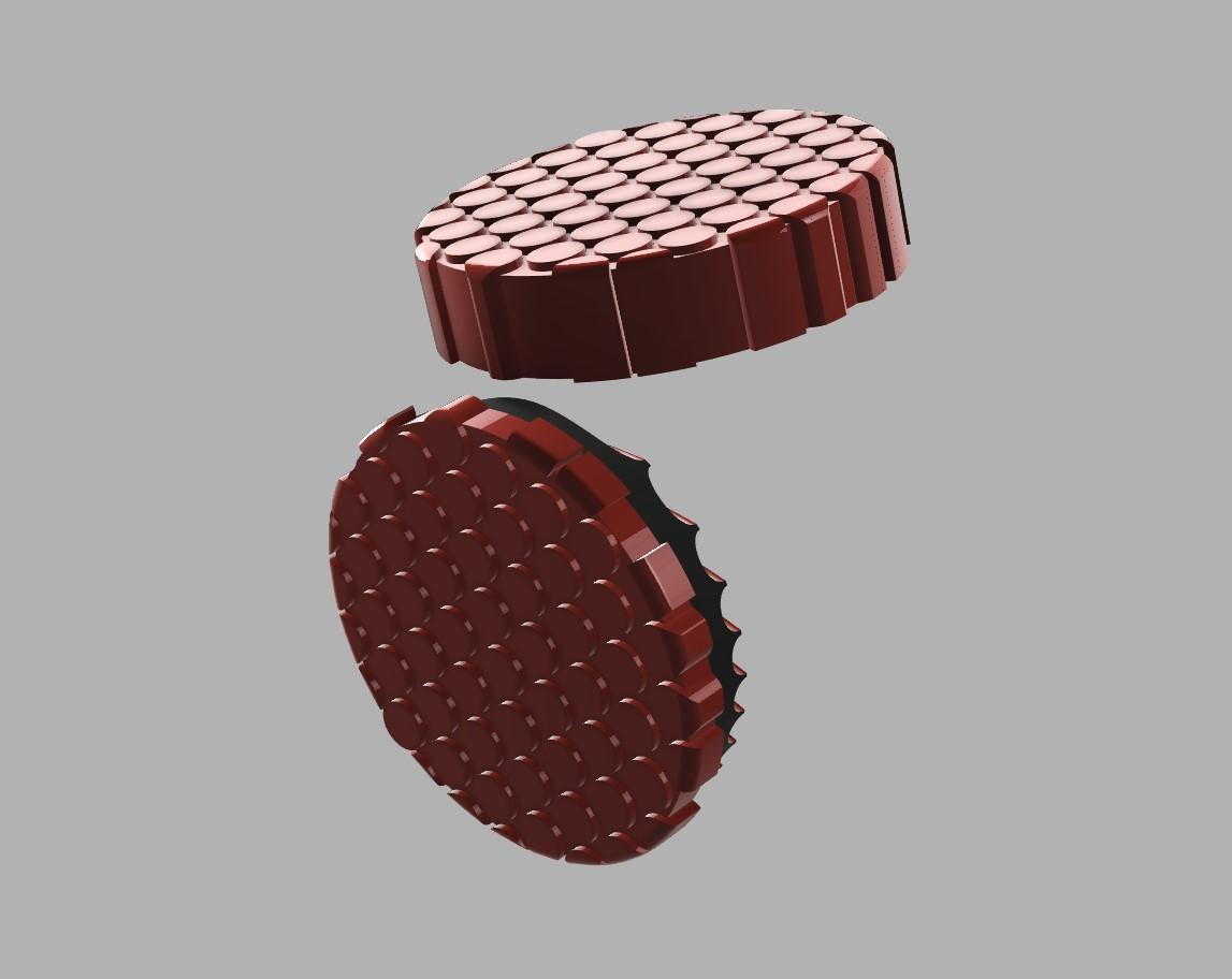 Toothless DOT Herb Grinder 3d model