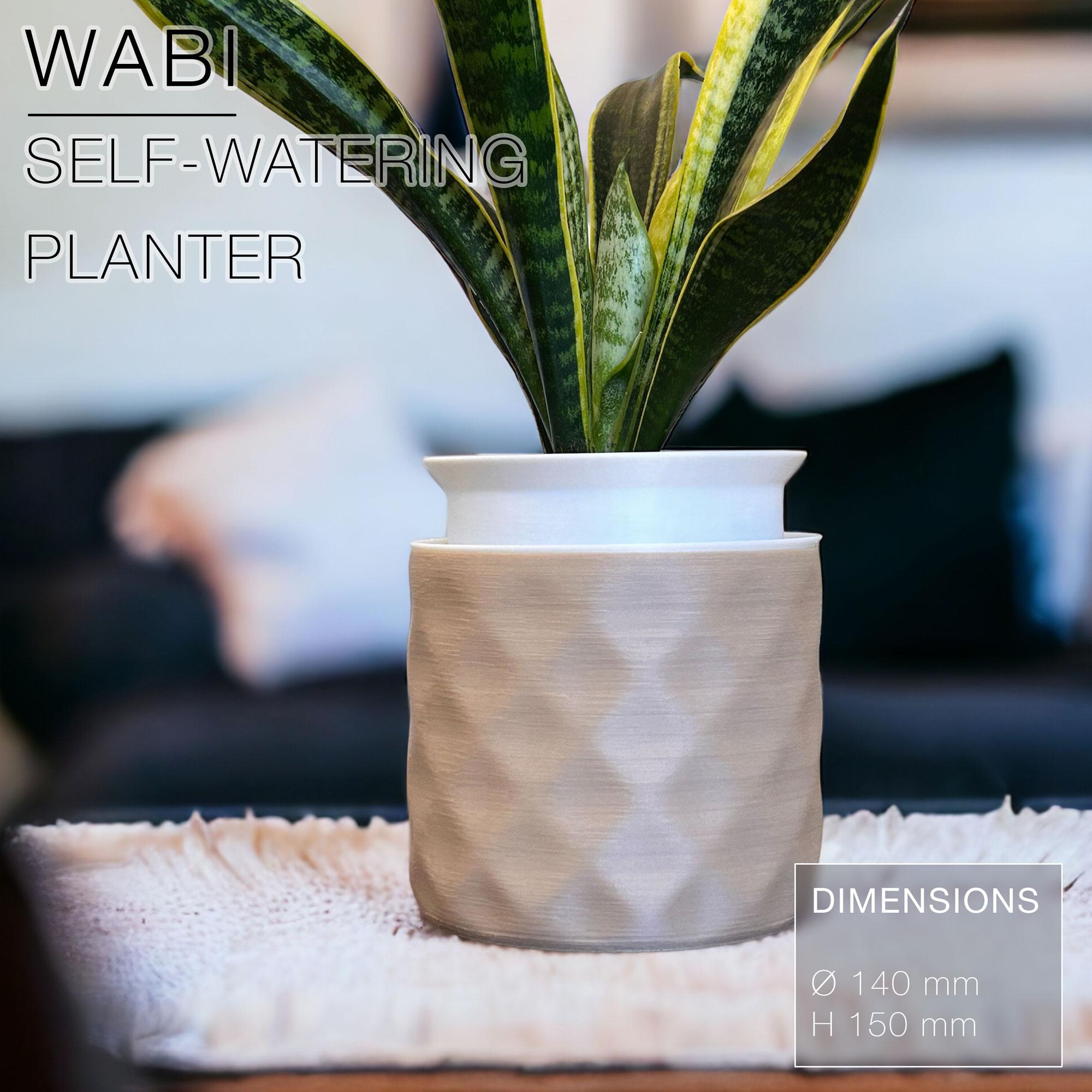 WABI | Self-watering Planter 3d model