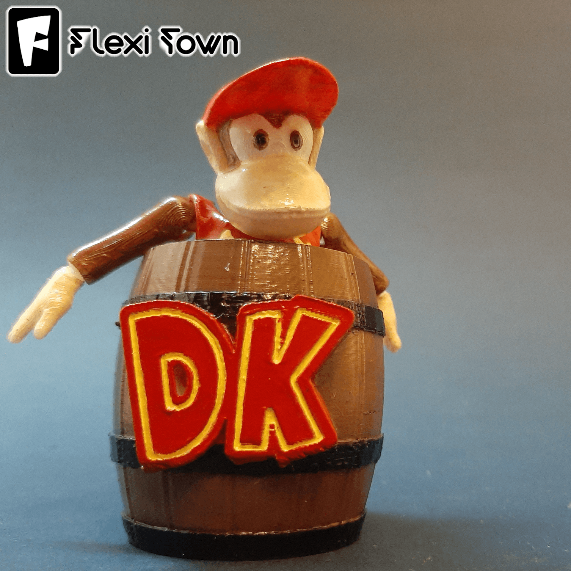 Flexi Print-in-Place Diddy Kong  3d model