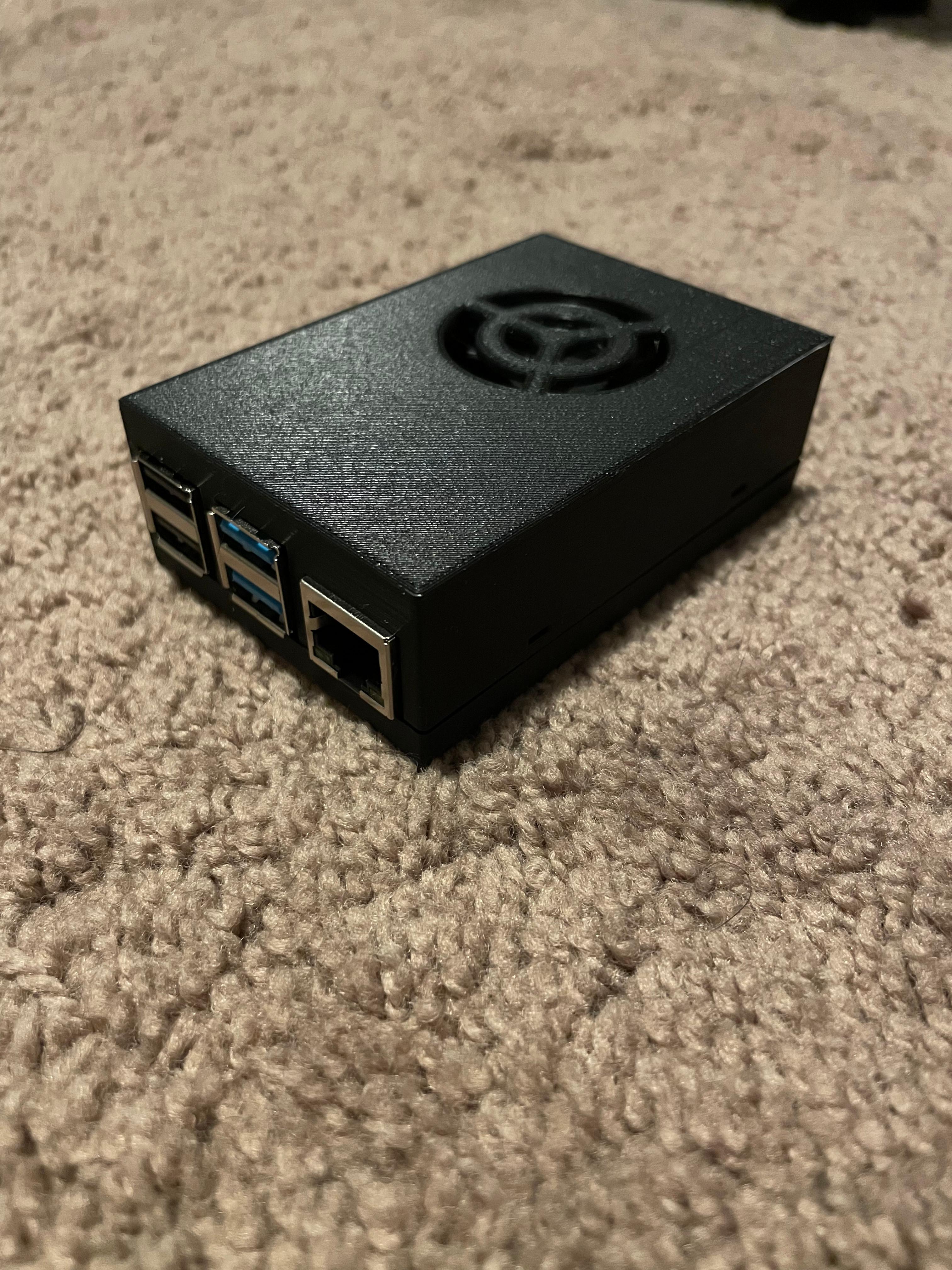  Raspberry Pi 4B case 3d model