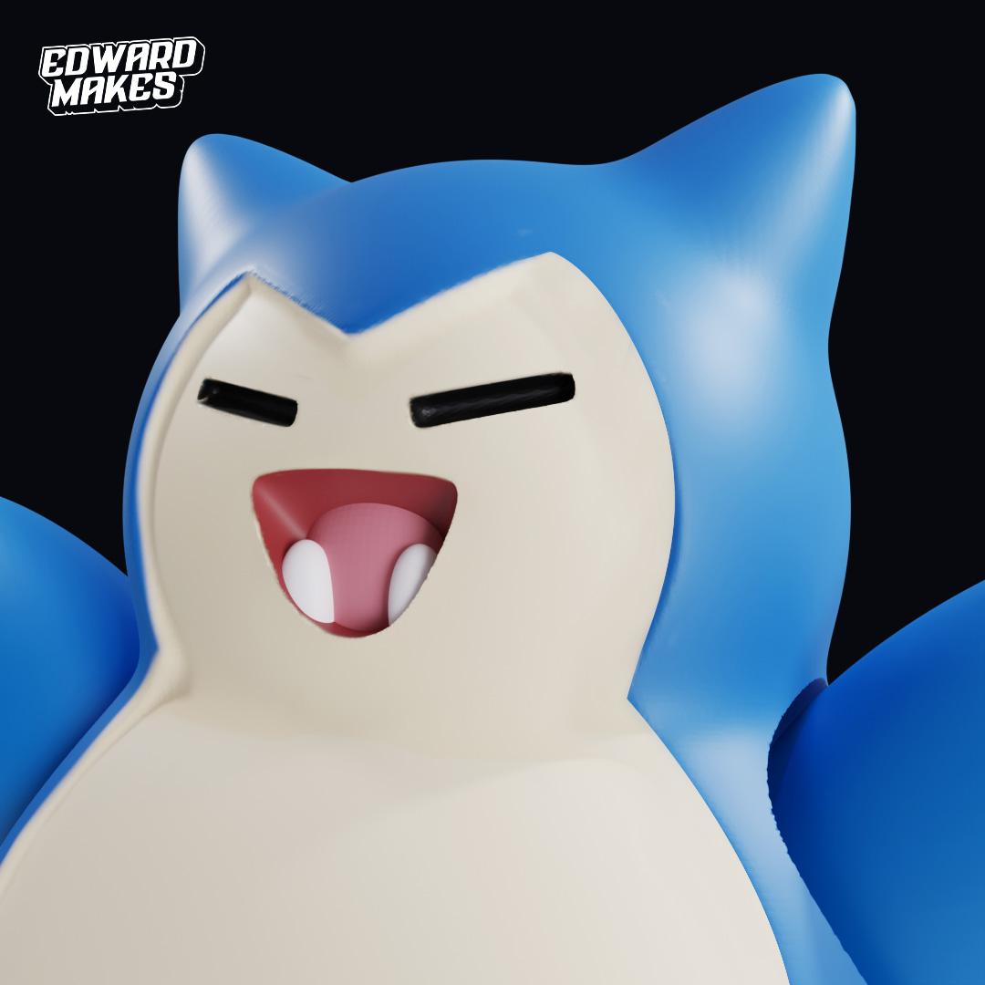 SNORLAX POPSTANDZ DEVICE HOLDER 3d model