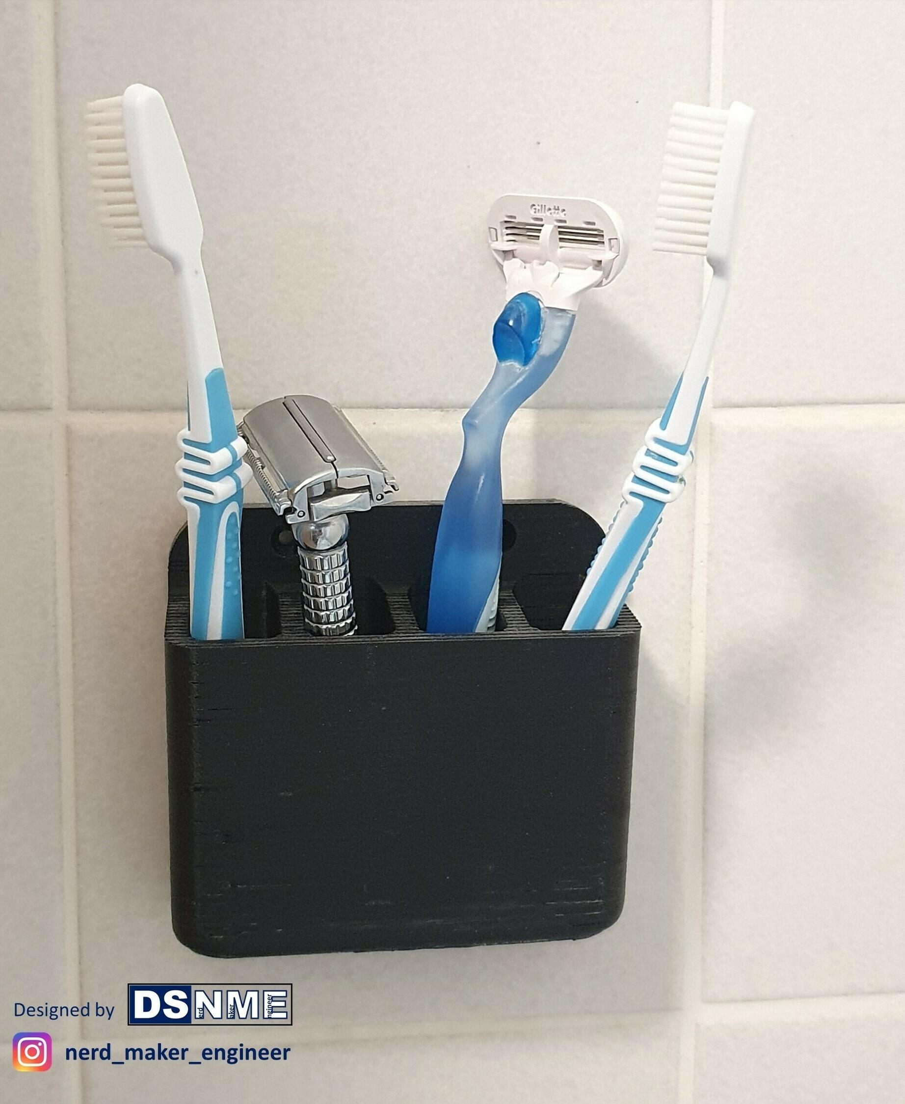 Bathroom Utility Holder 3d model