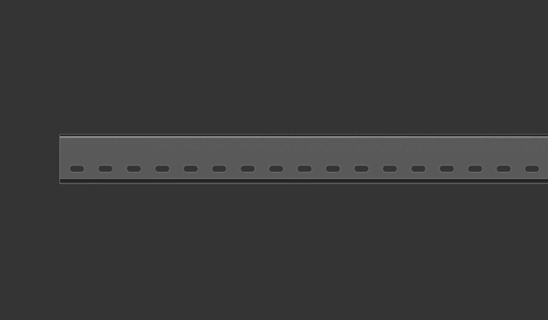 Cable Tray 450mm x 3000mm TYPE2 3d model