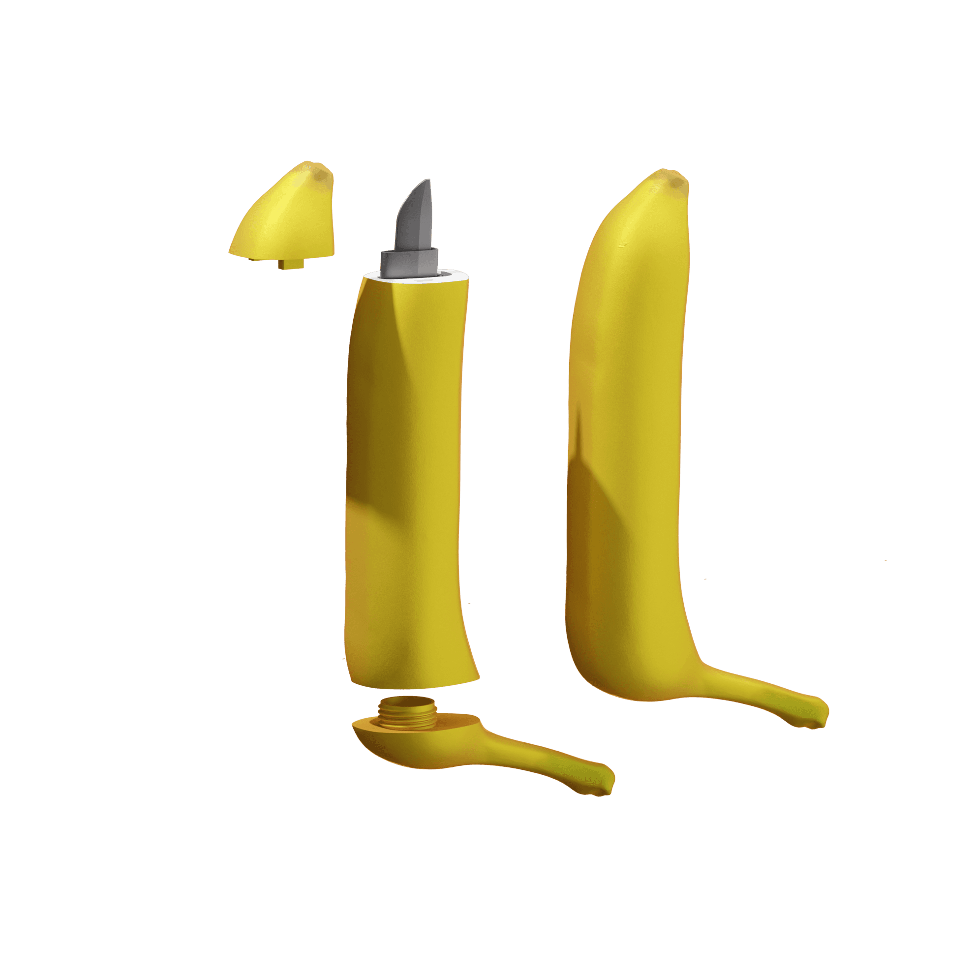 Banana Katana 3d model