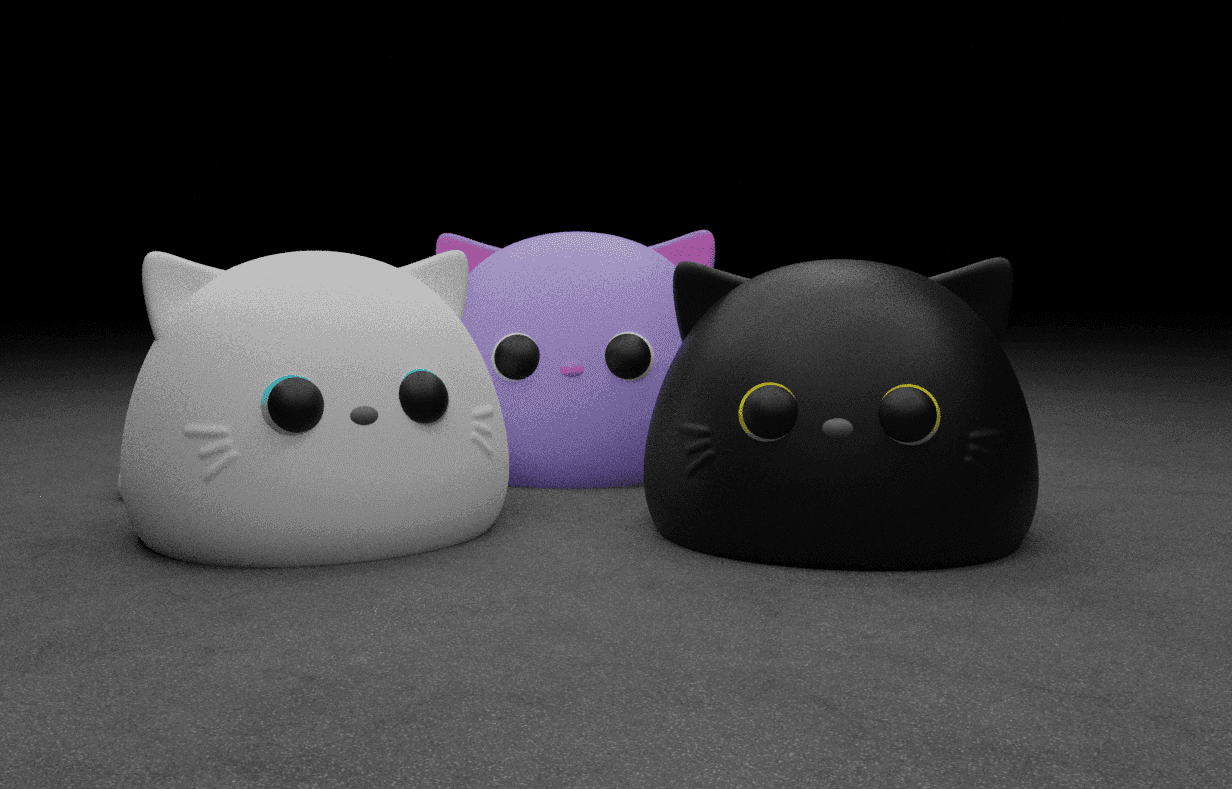 Mesh Mayhem CatTableTop 3d model