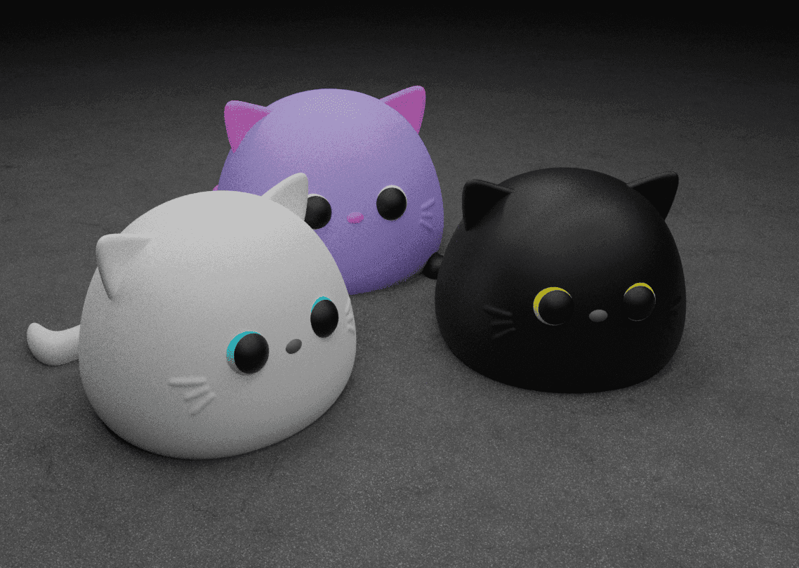 Mesh Mayhem CatTableTop 3d model