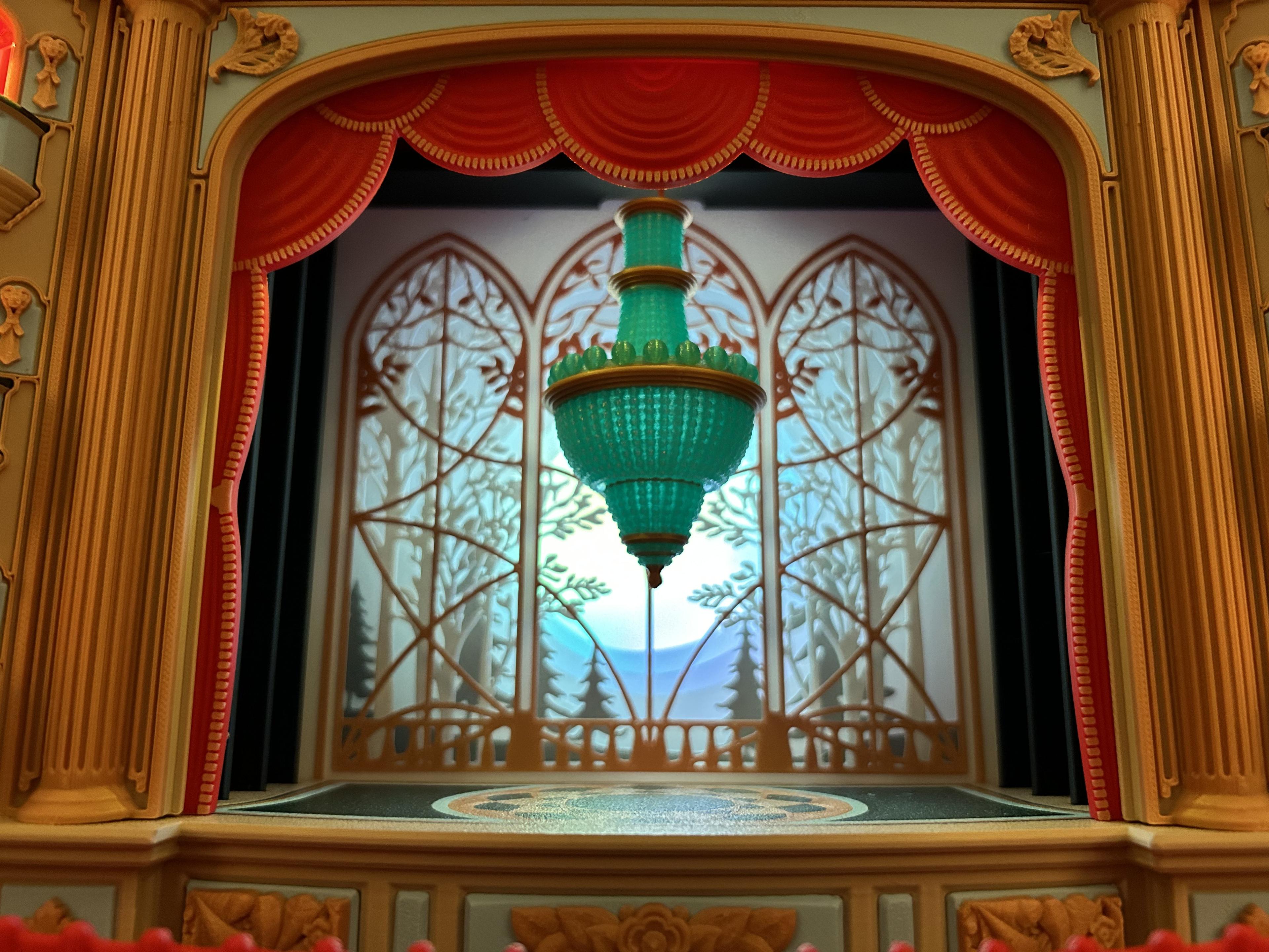 The Theatre (Light box / phone Cinema & Puppets Theatre) 3d model