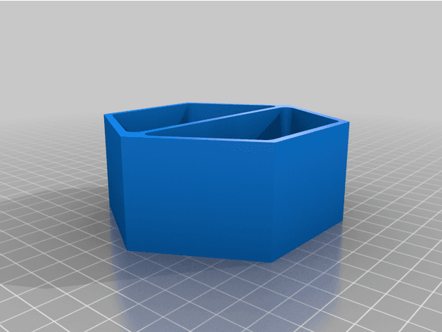 Hexagonal Shelf 3d model