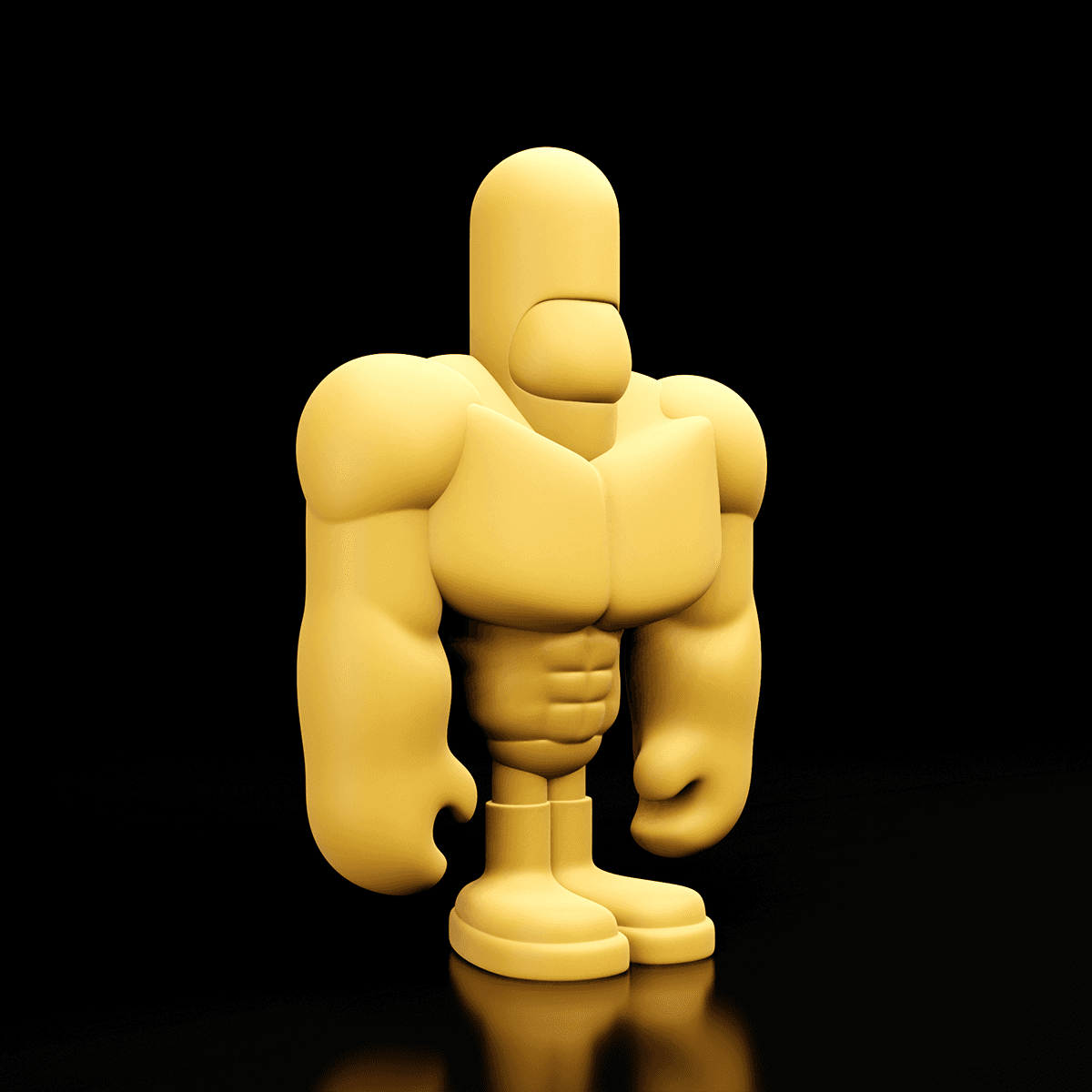 Superhero Base model 3d model