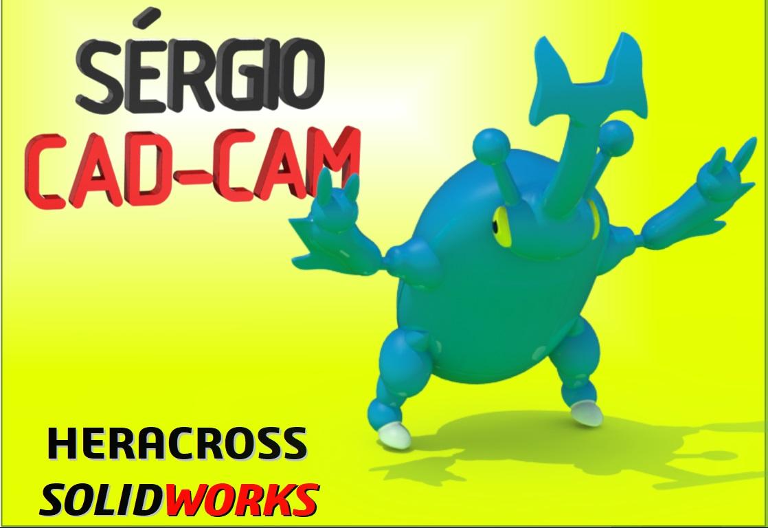 Heracross 3d model