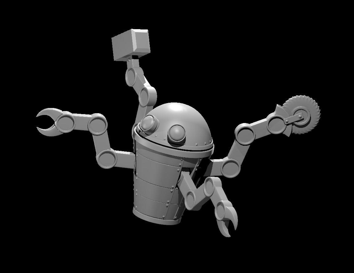 Floating Artificer Companion 3d model