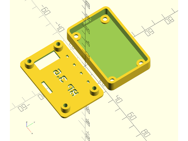 Buspirate Case v3.6 & v4 3d model