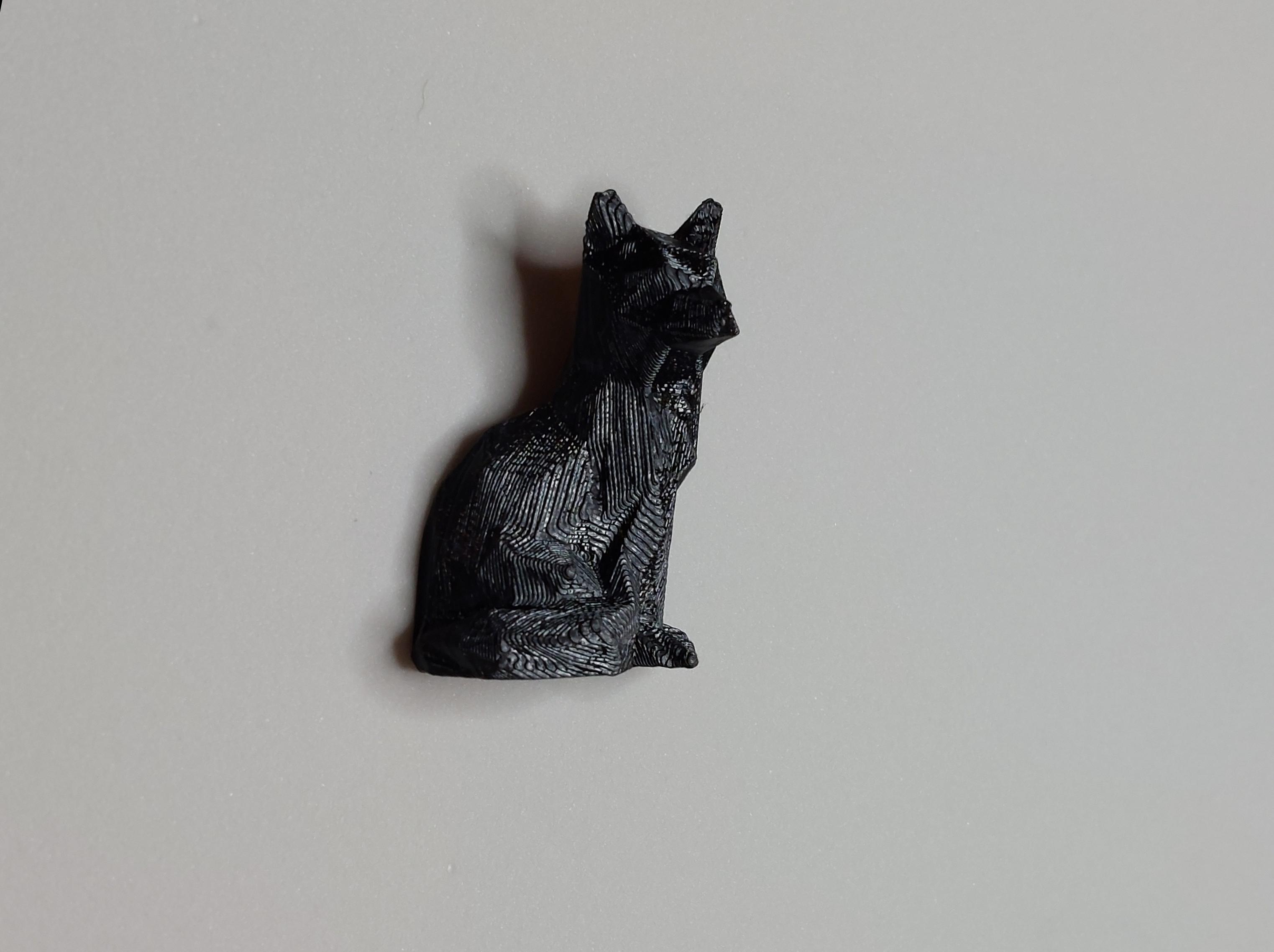 Fox Fridge Magnet 3d model