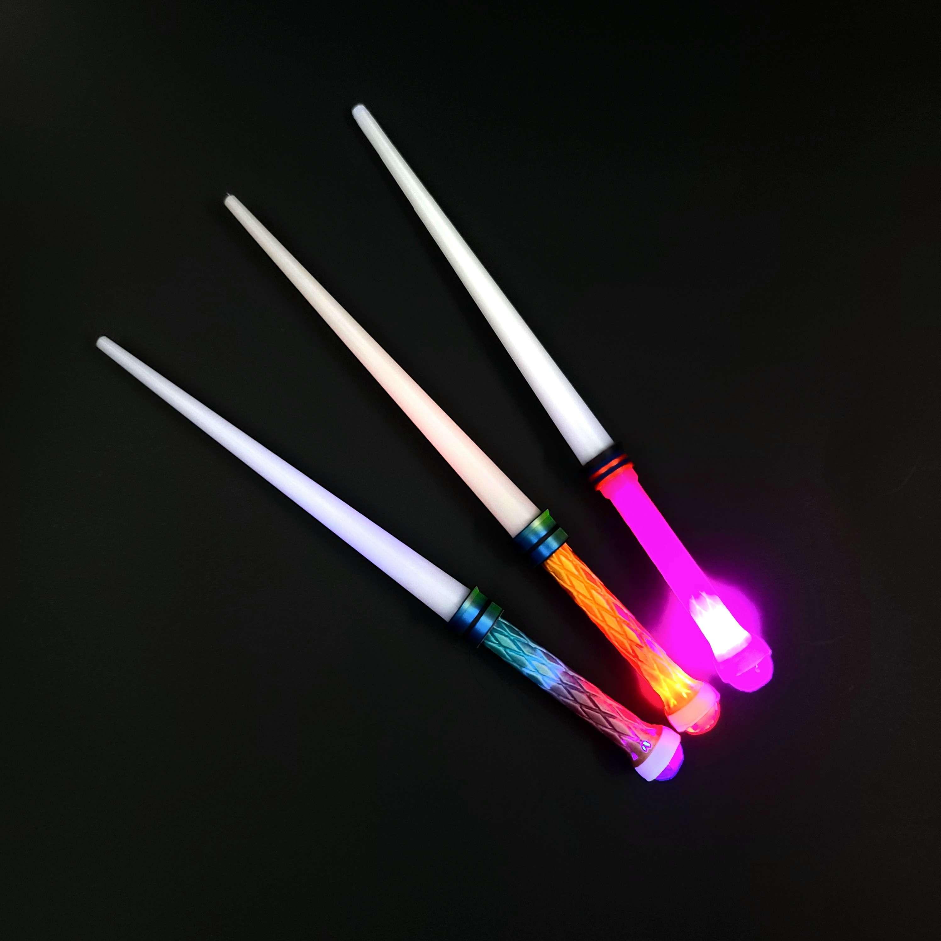 Light Up Magic Wands (Uses Balloon Lights) 3d model