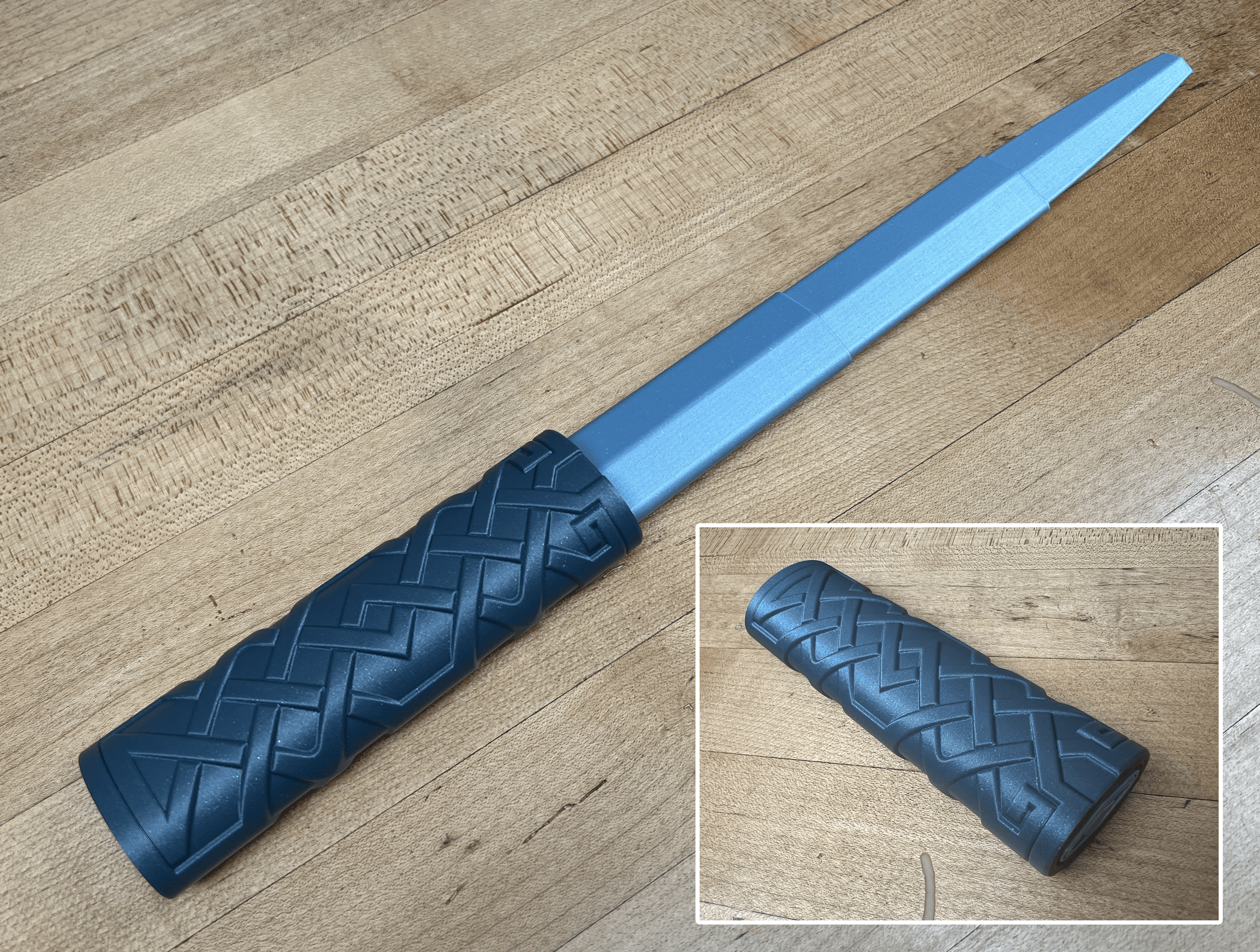 Collapsing Celtic Dagger 3d model