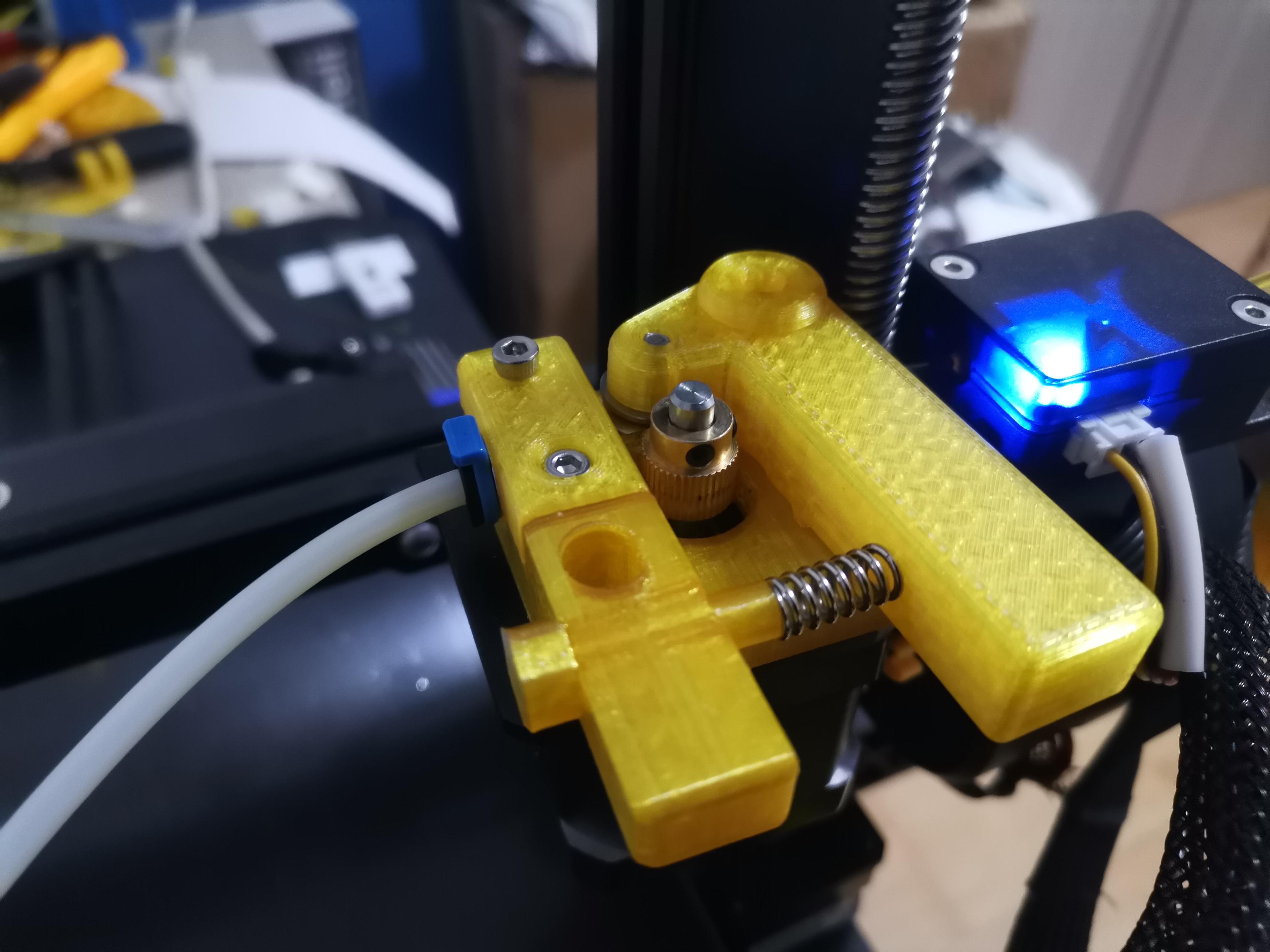 Extruder for Cr-10 Smart. 3d model