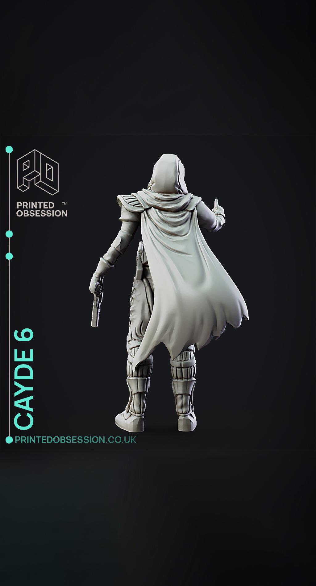 Cayde 6 - Destiny 2 - Fan Art 3d model