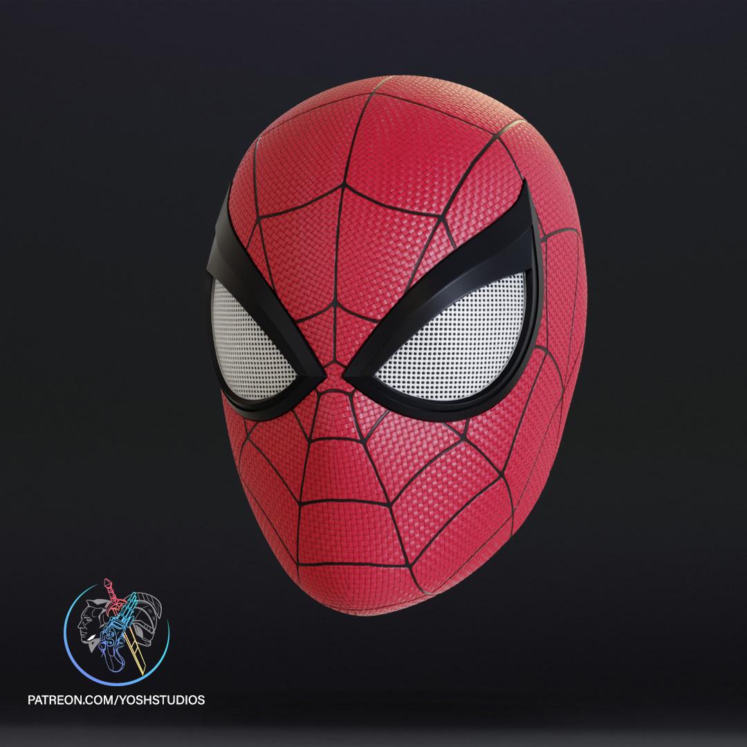 Venom Spiderman Mask 3d Print File STL 3d model