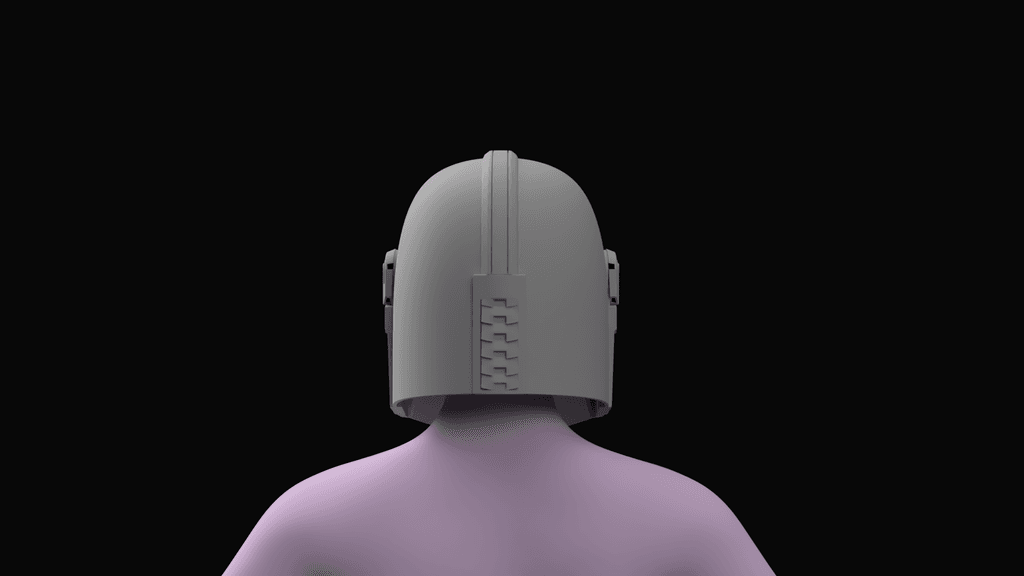 Another day Another Din (style Post imperial) helmet 3d model